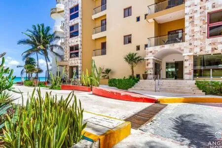 Property building in Oceanfront Condo a Block Off 5th in Heart of Playa