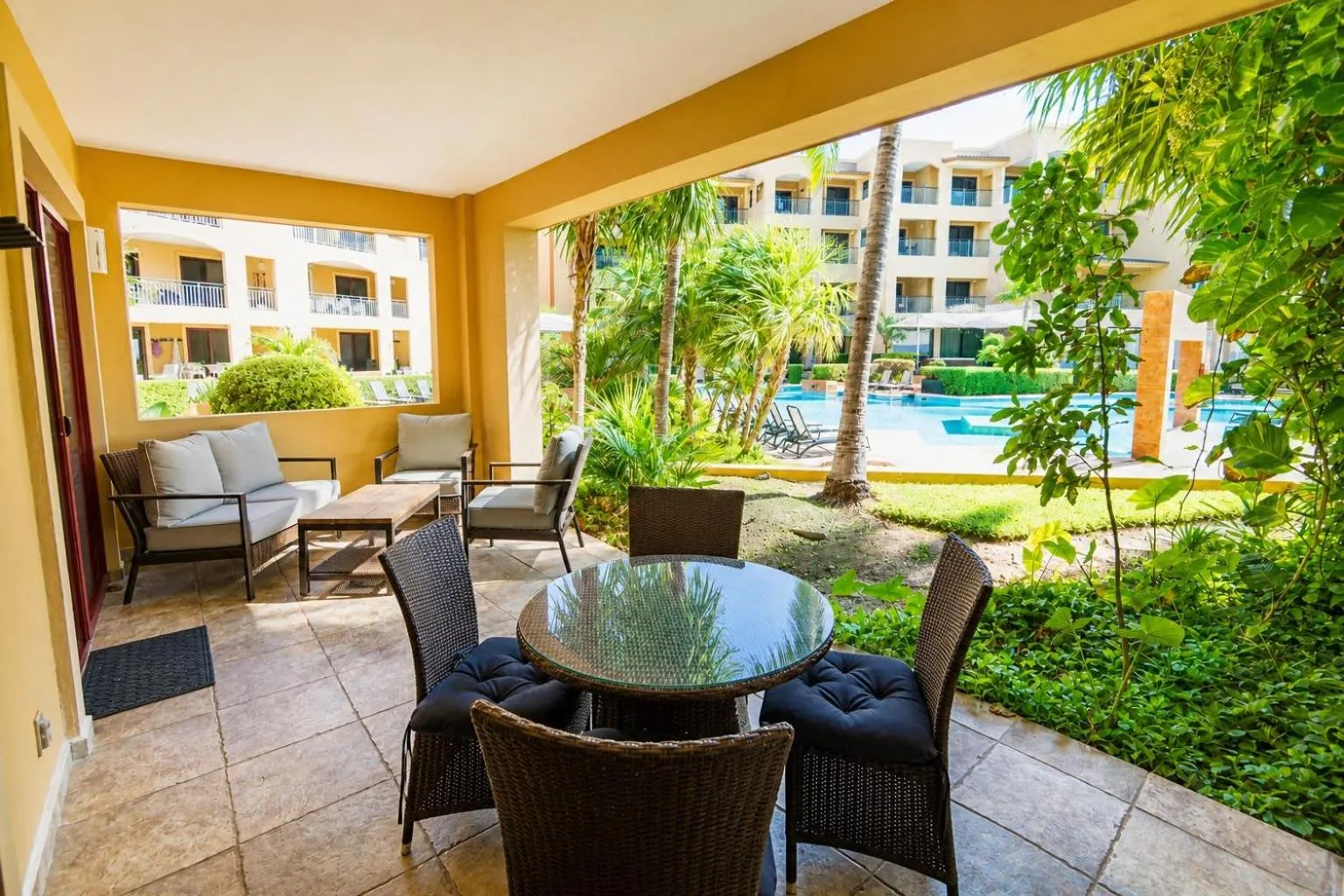 Oceanfront Condo a Block Off 5th in Heart of Playa