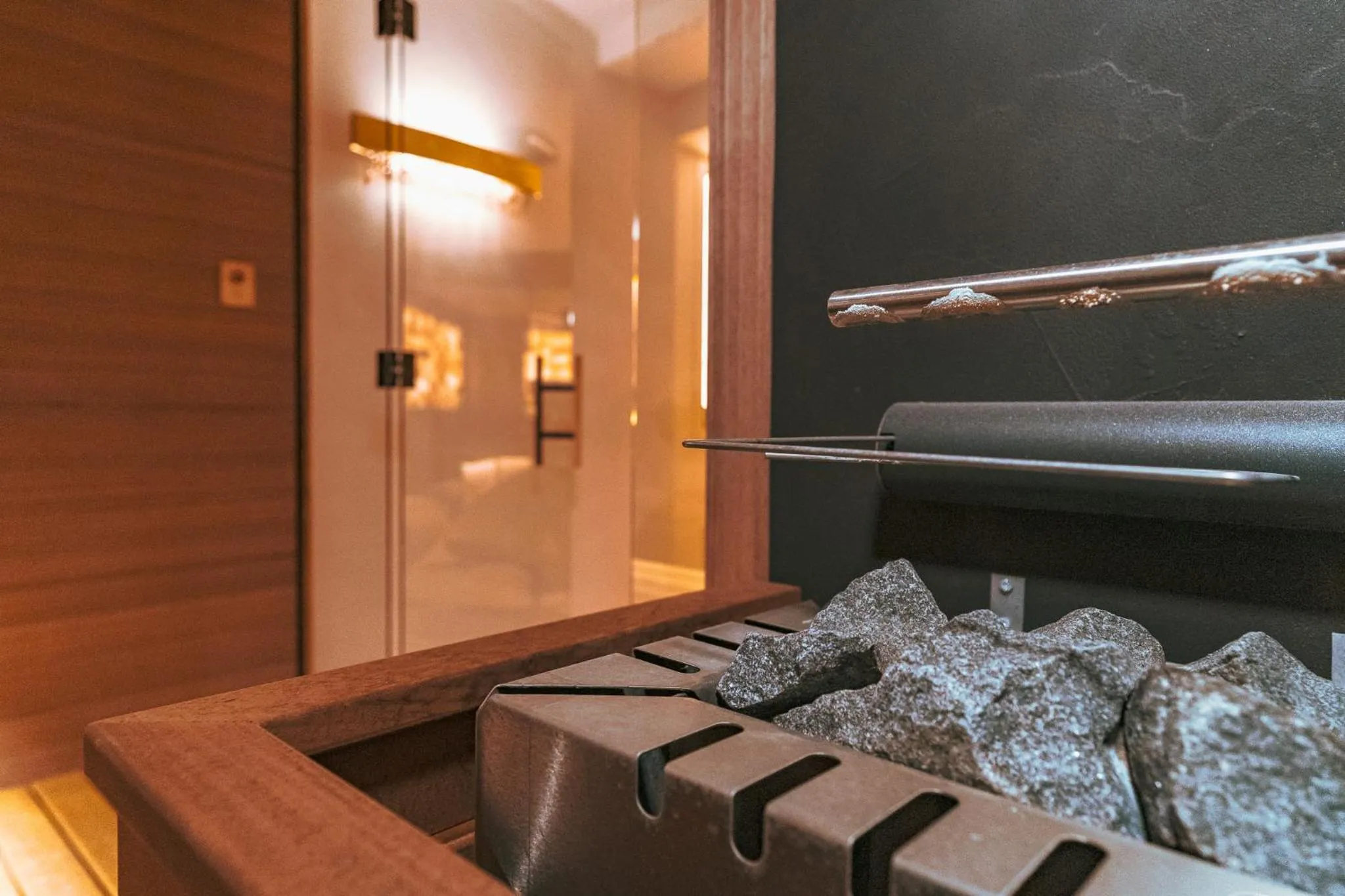 Sauna in YachtHotel Helvetia Spa- und Wellnessdomizil