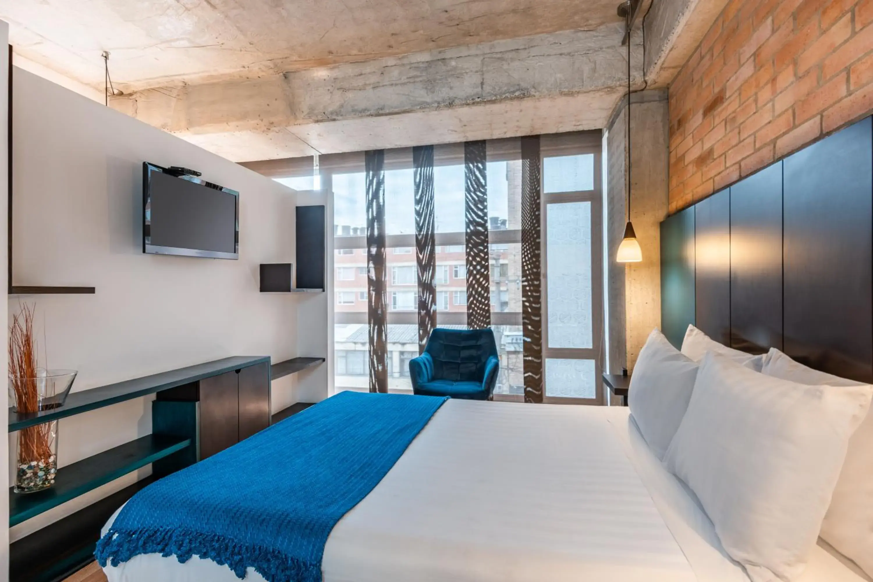 Bed in Hotel 5 Elementos Corferias by HBP Bed in Hotel 5 Elementos Corferias by HBP