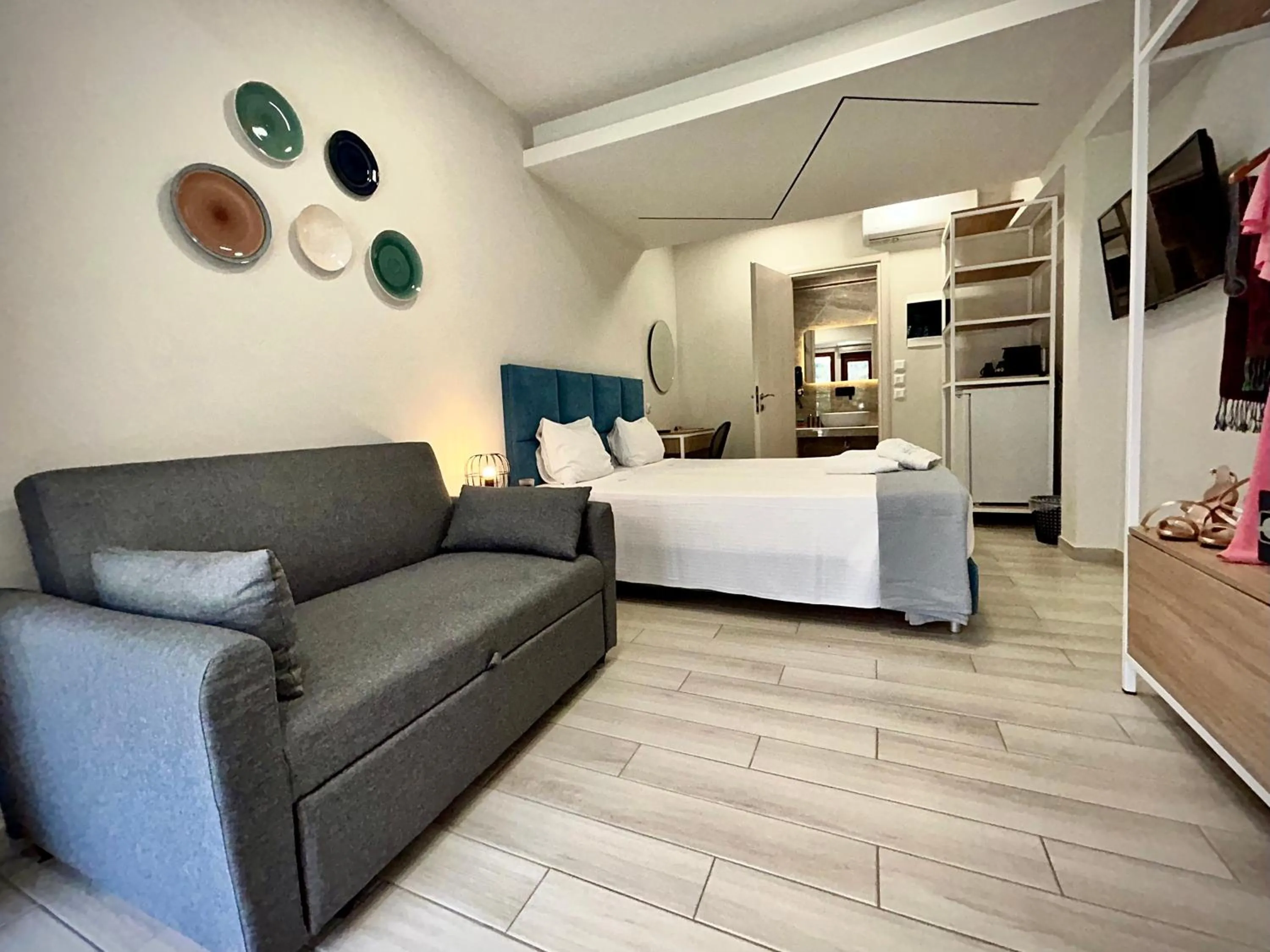 Bed in PORTO PORTES suites