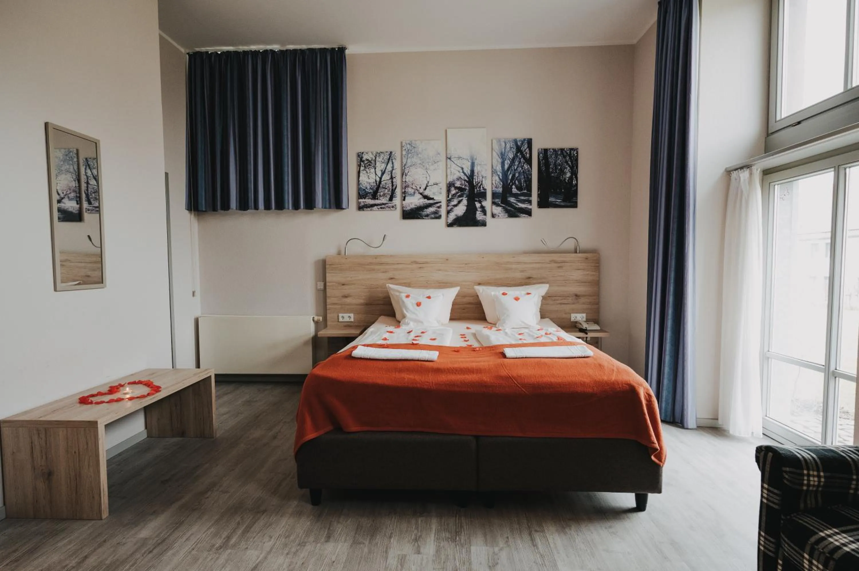 Bedroom, Bed in Landhaus Schieder