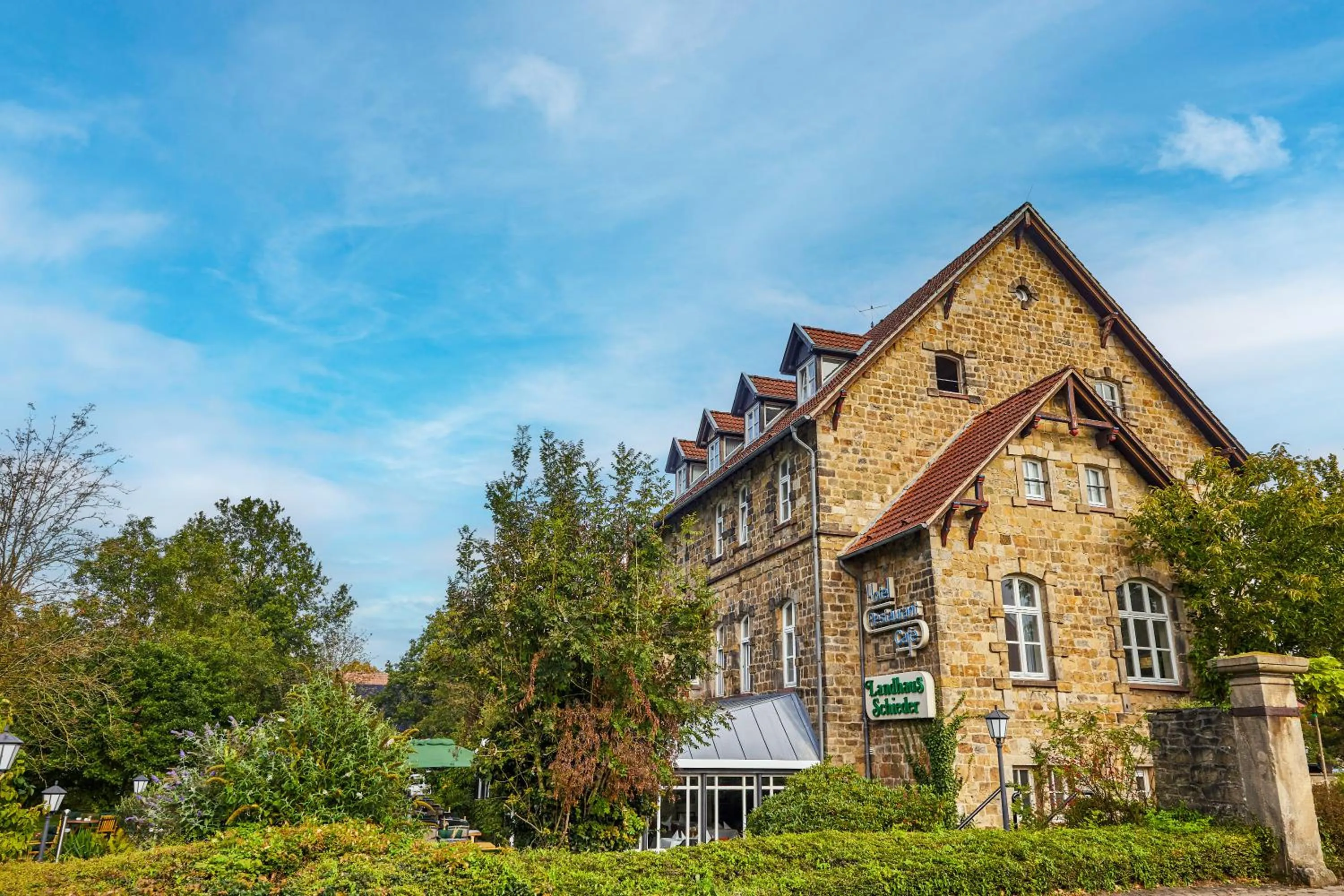 Property building in Landhaus Schieder