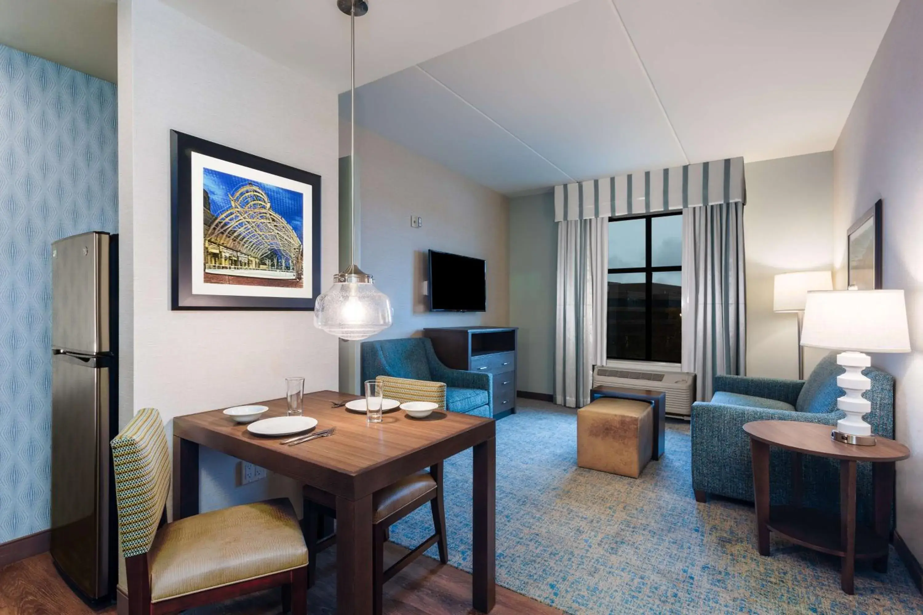 One-Bedroom Queen Suite - Mobility/Hearing Accessible in Homewood Suites By Hilton Reston, VA One-Bedroom Queen Suite - Mobility/Hearing Accessible in Homewood Suites By Hilton Reston, VA