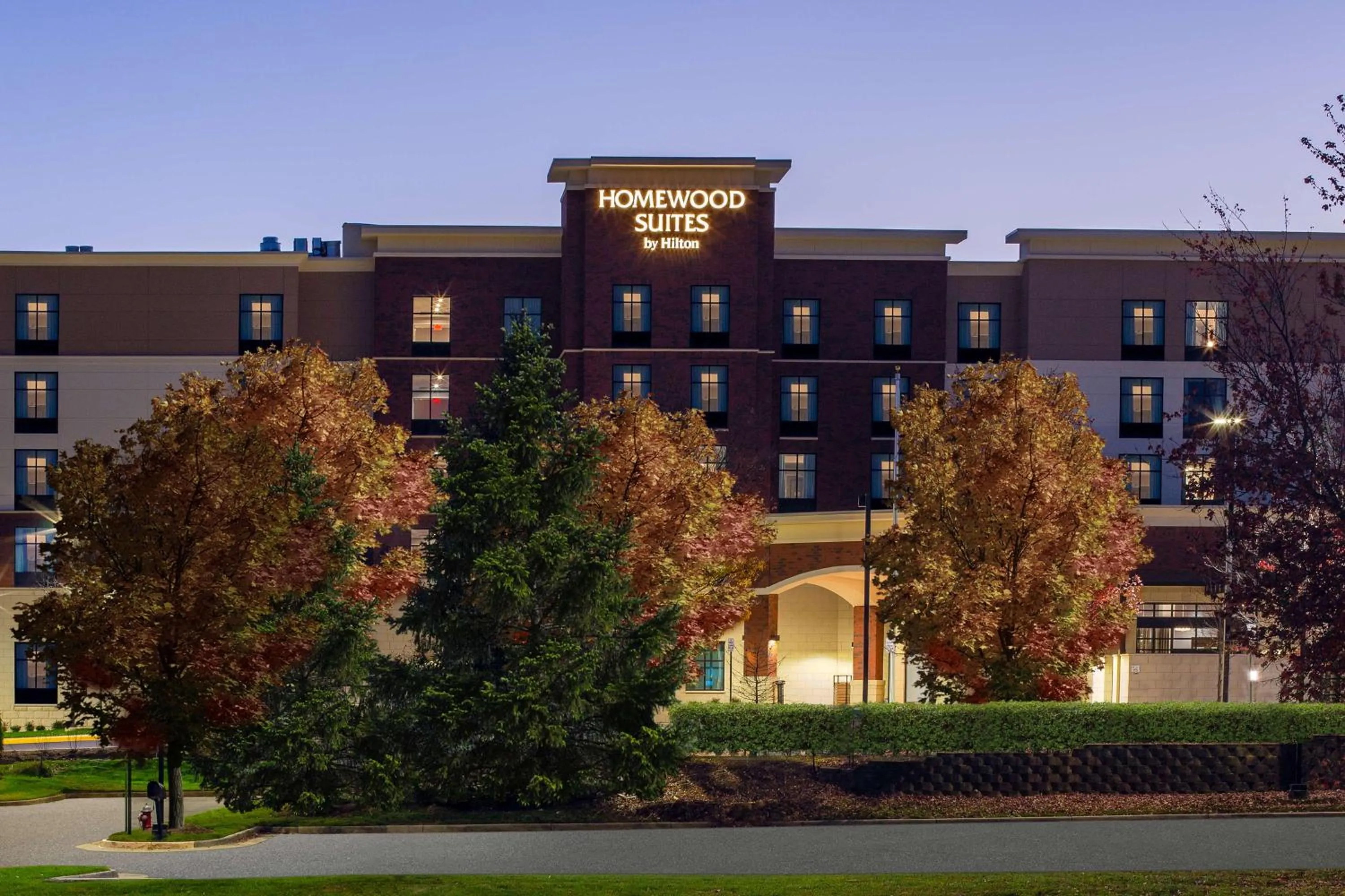 Property building in Homewood Suites By Hilton Reston, VA