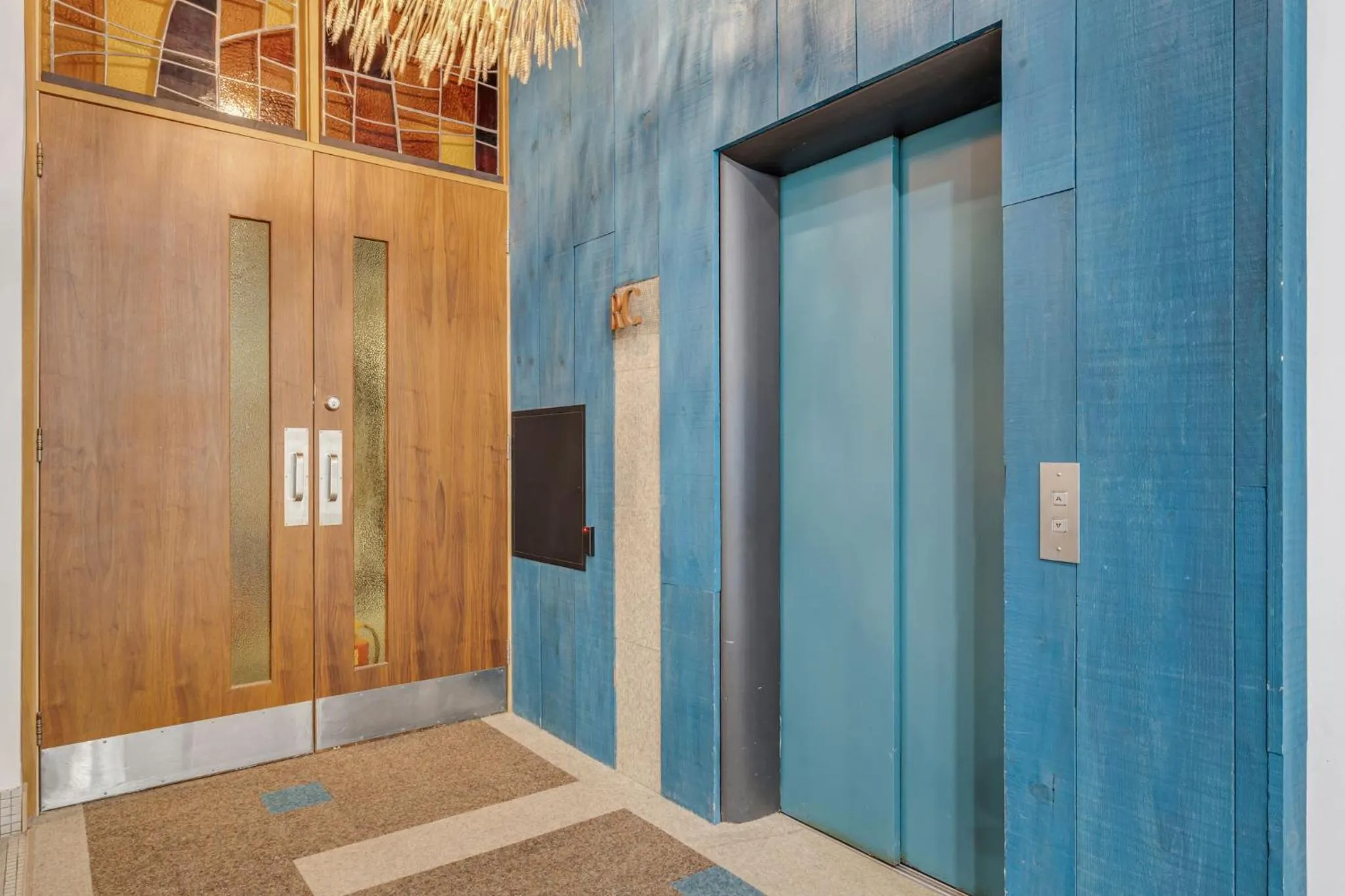 Lobby or reception in La Sainte Paix