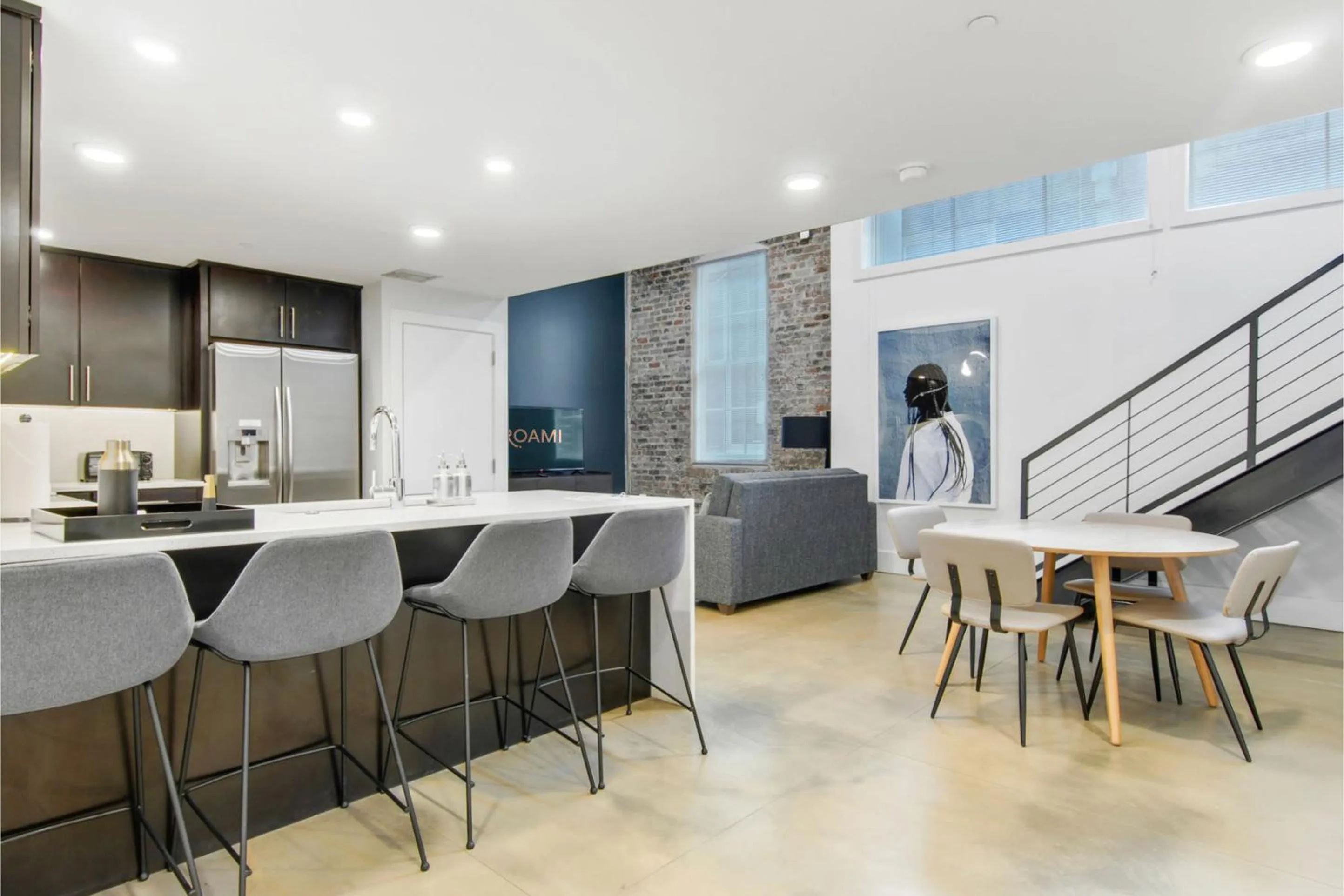 Kitchen or kitchenette in Roami at Motorworks