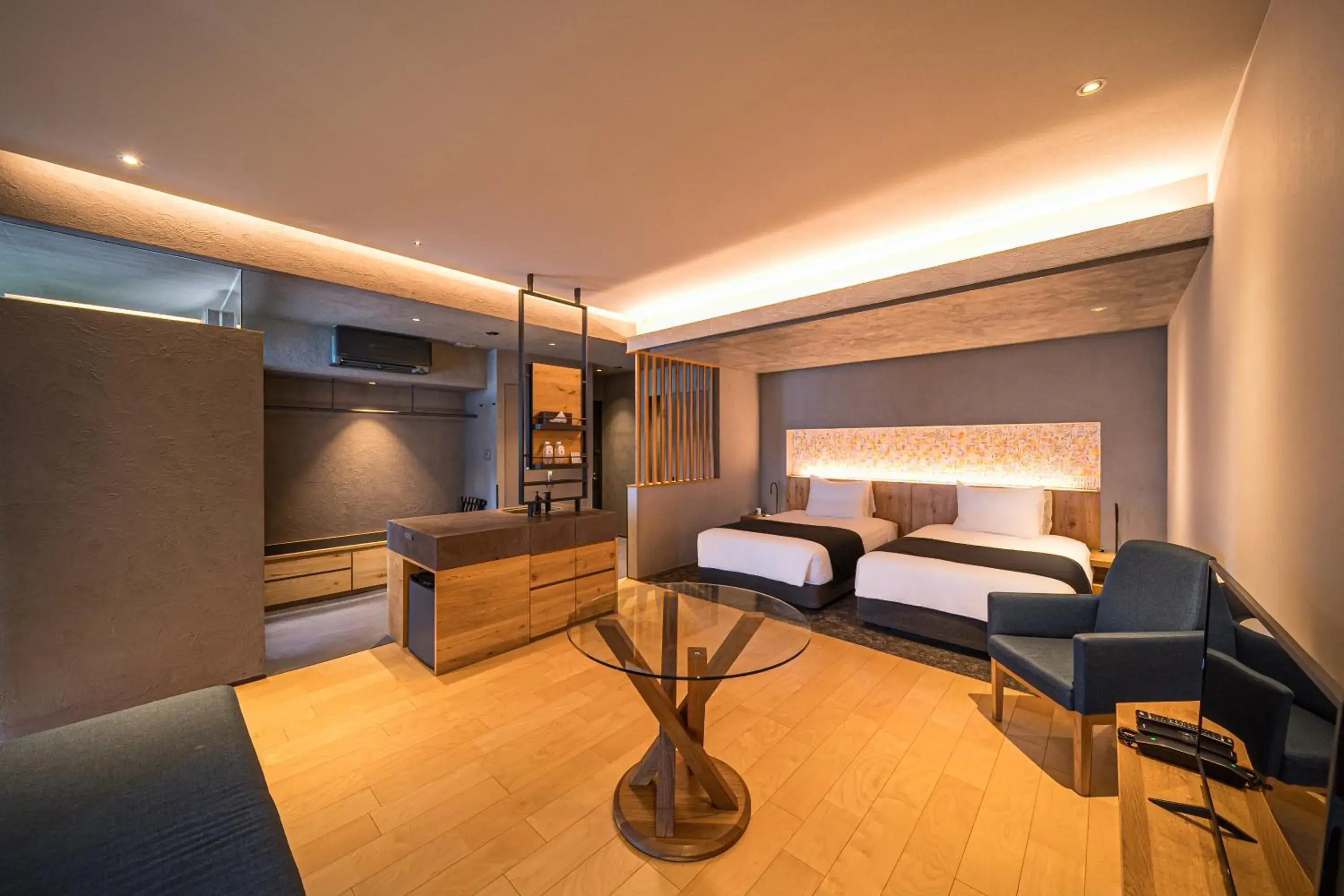 Bed in SEKIYA RESORT Galleria Midobaru Bed in SEKIYA RESORT Galleria Midobaru