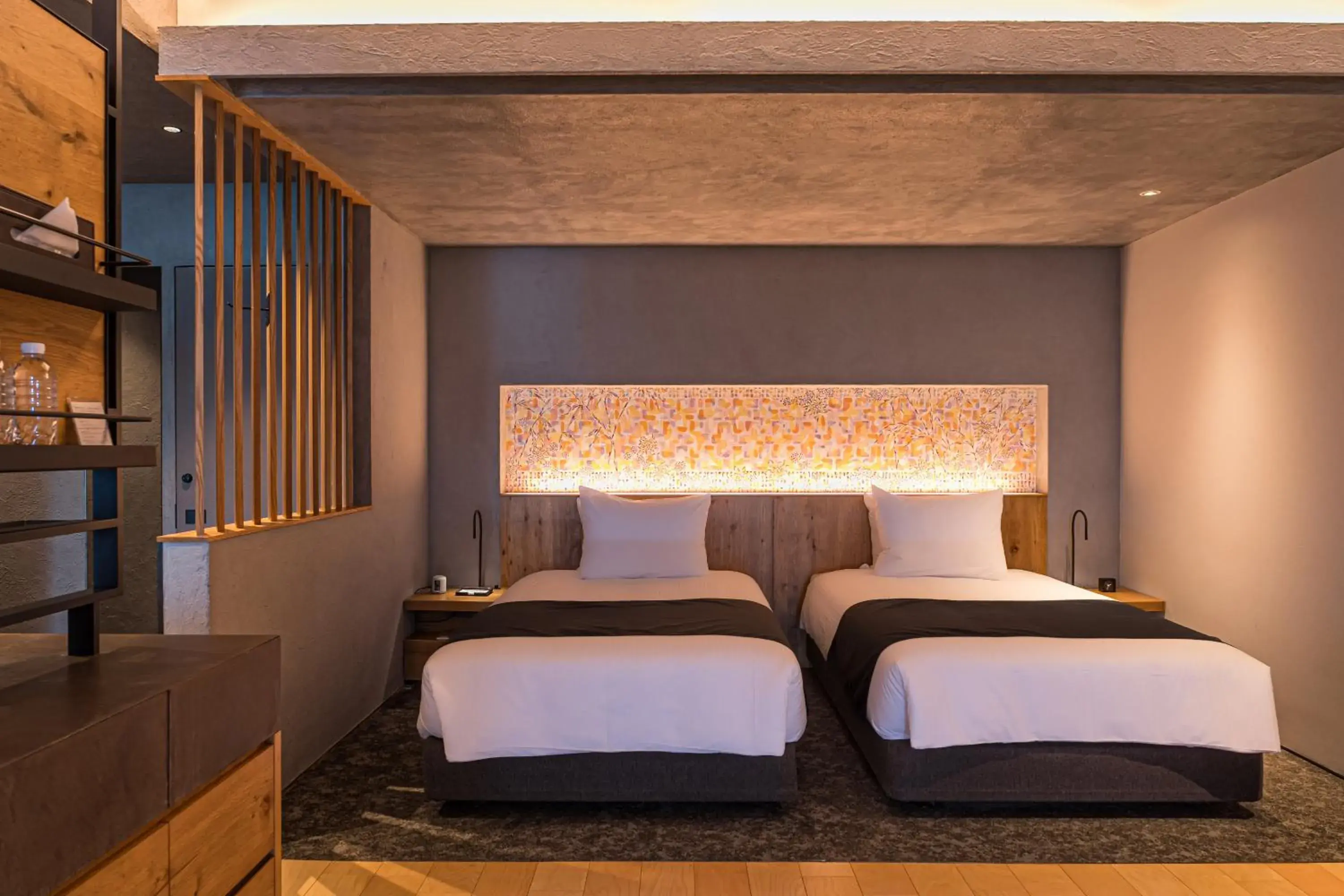 Bed in SEKIYA RESORT Galleria Midobaru Bed in SEKIYA RESORT Galleria Midobaru