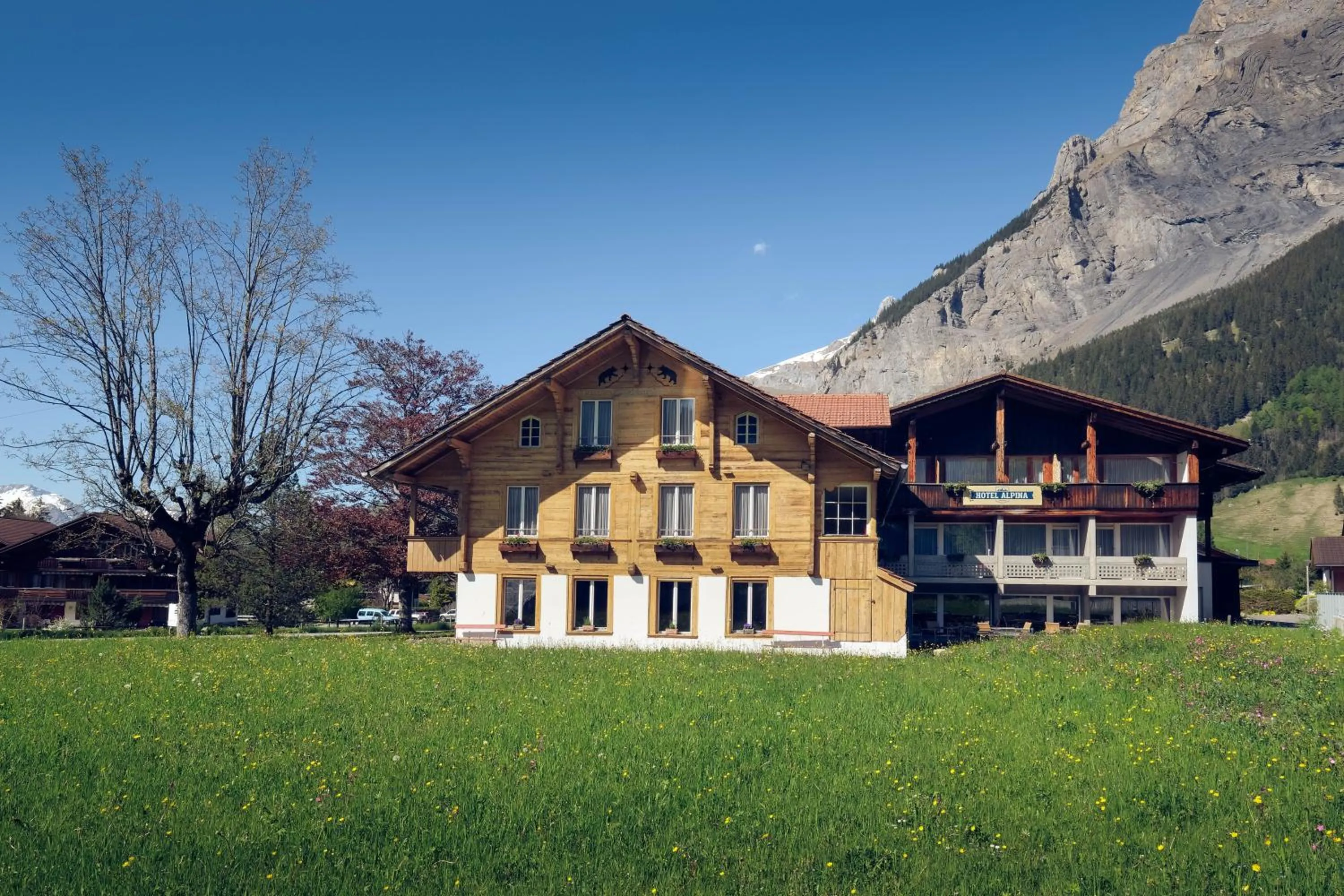 Property building in Hotel Alpina