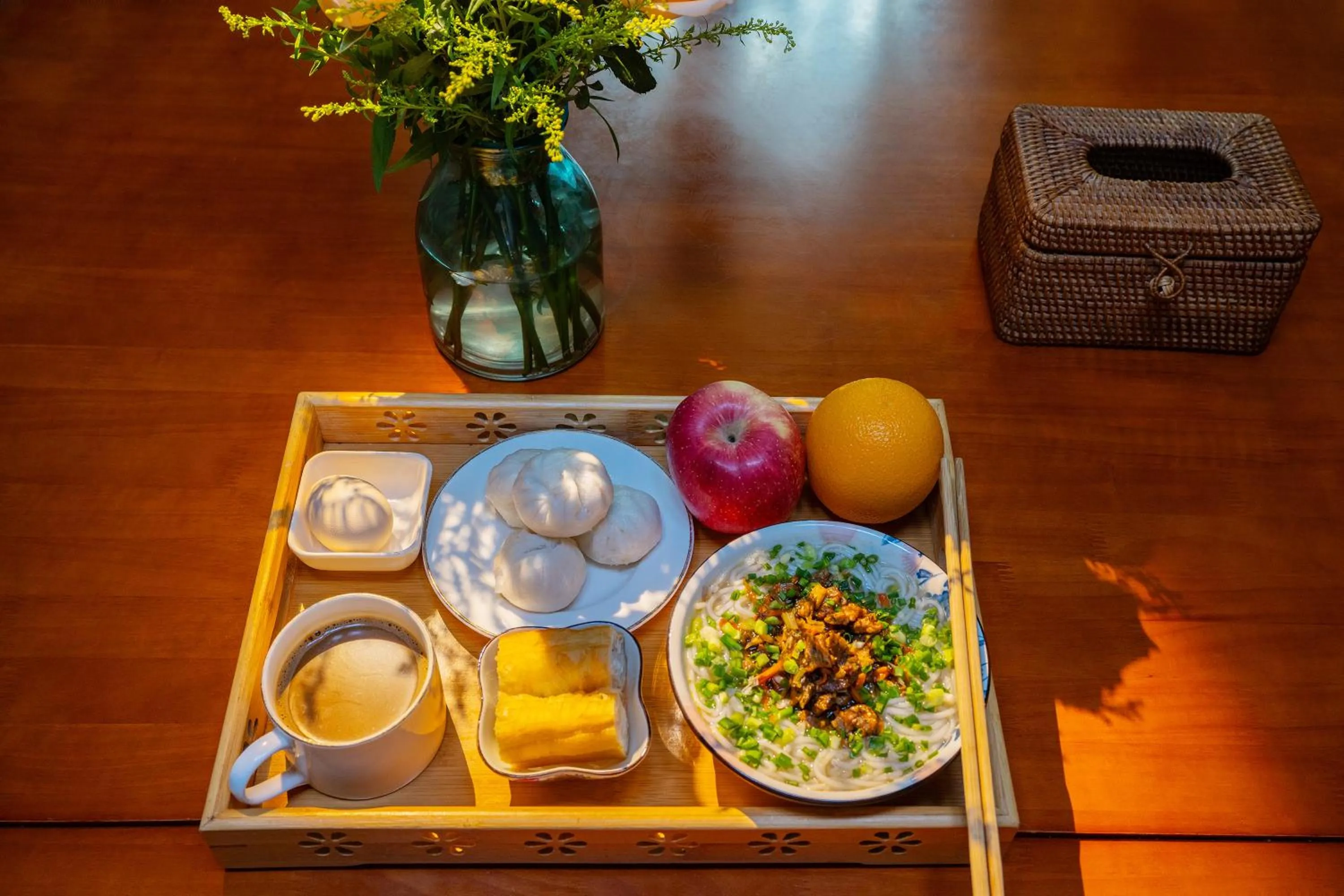 Breakfast in Blue Sea Hotel