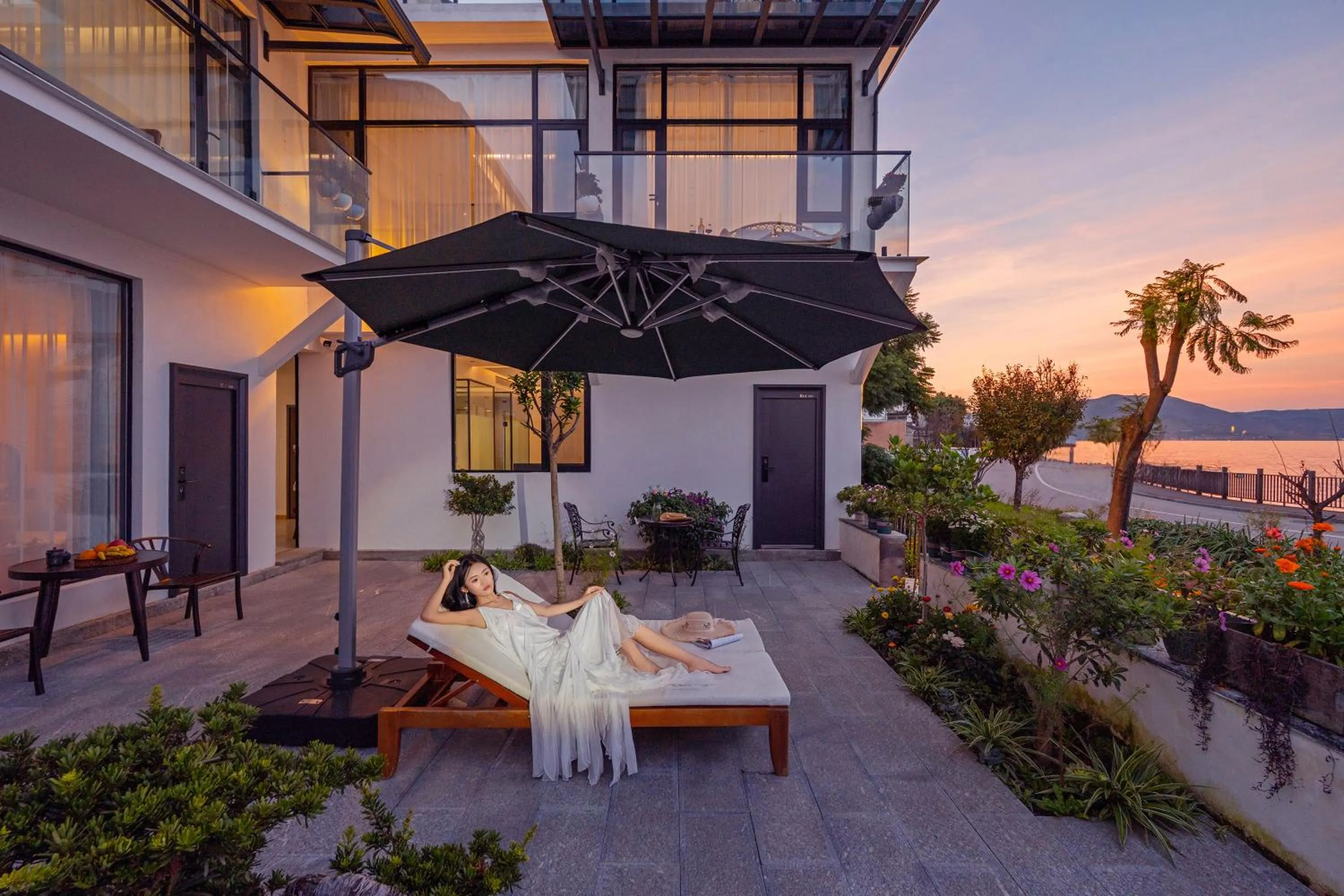 Property building in Blue Sea Hotel