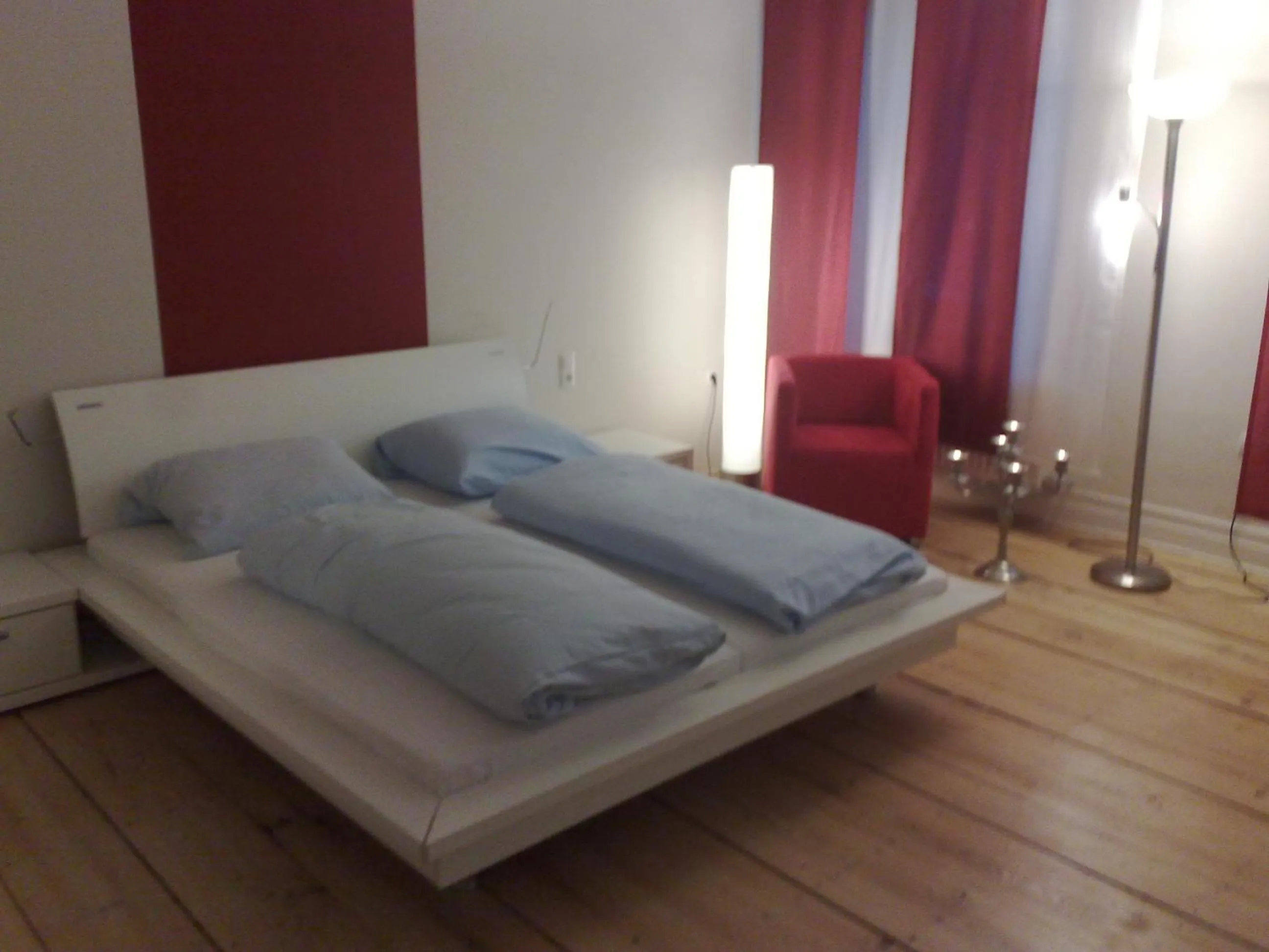 Bed in Hotel Bedburger Mühle