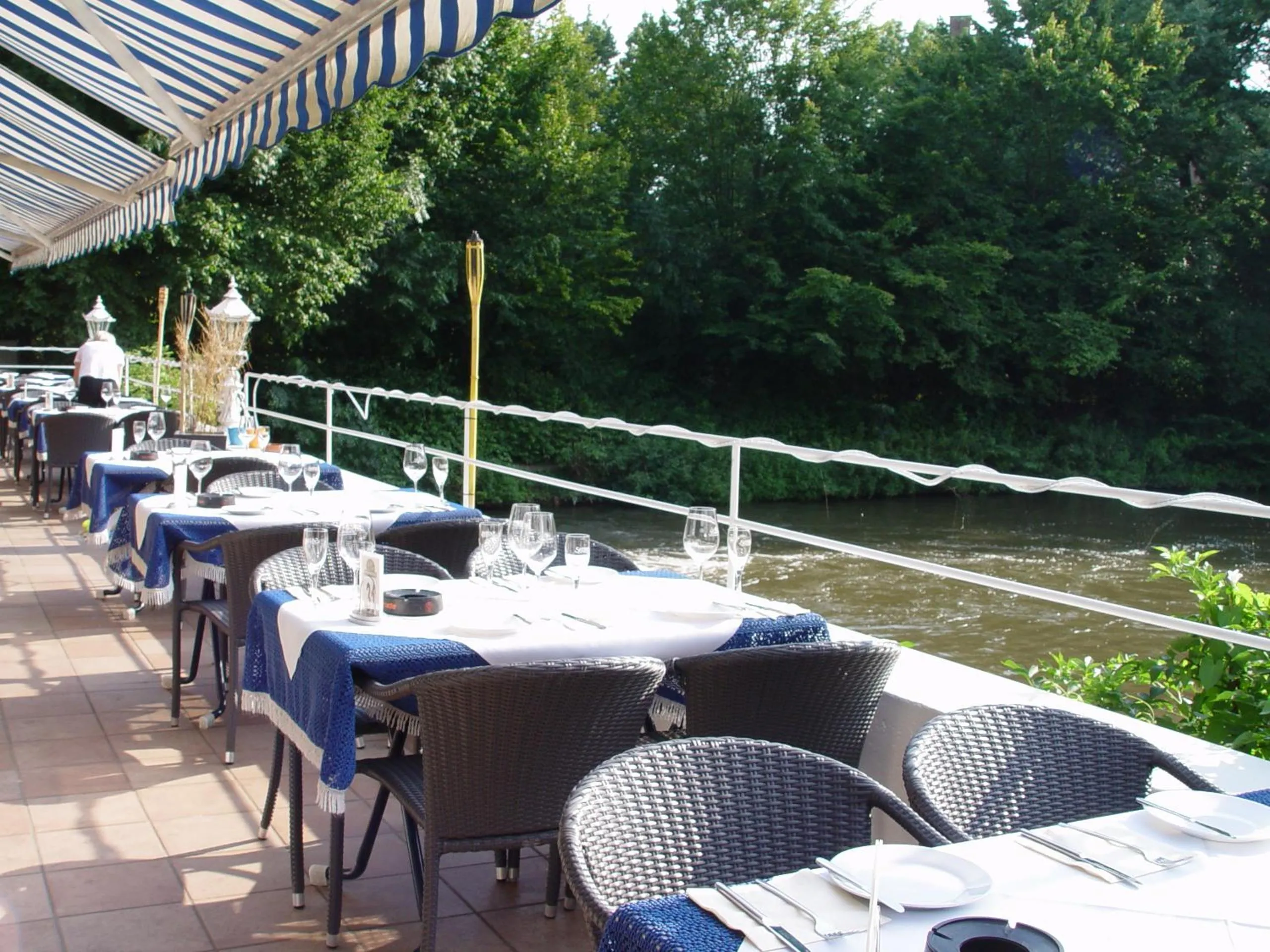 Balcony/Terrace in Hotel Bedburger Mühle