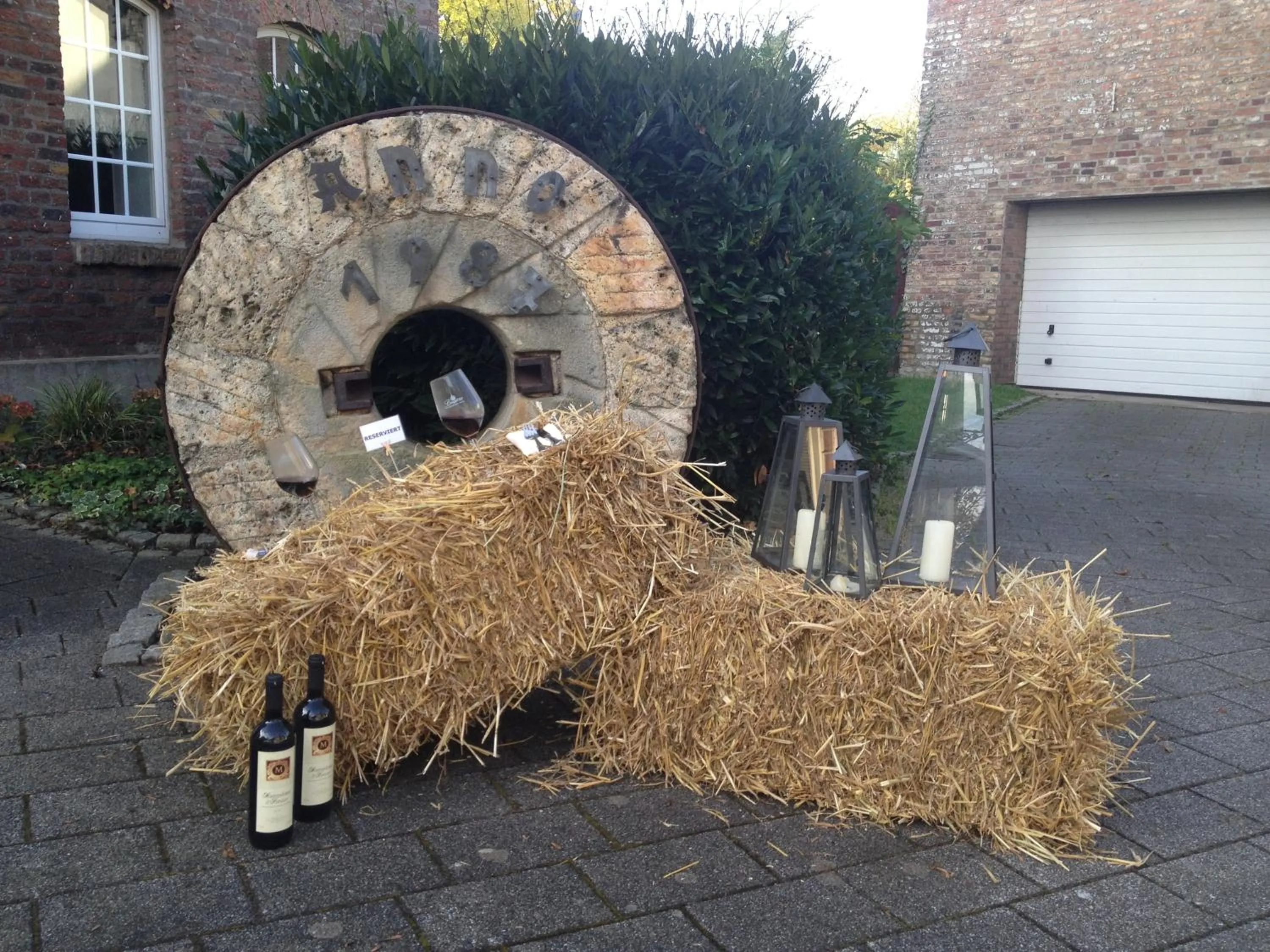 Decorative detail in Hotel Bedburger Mühle