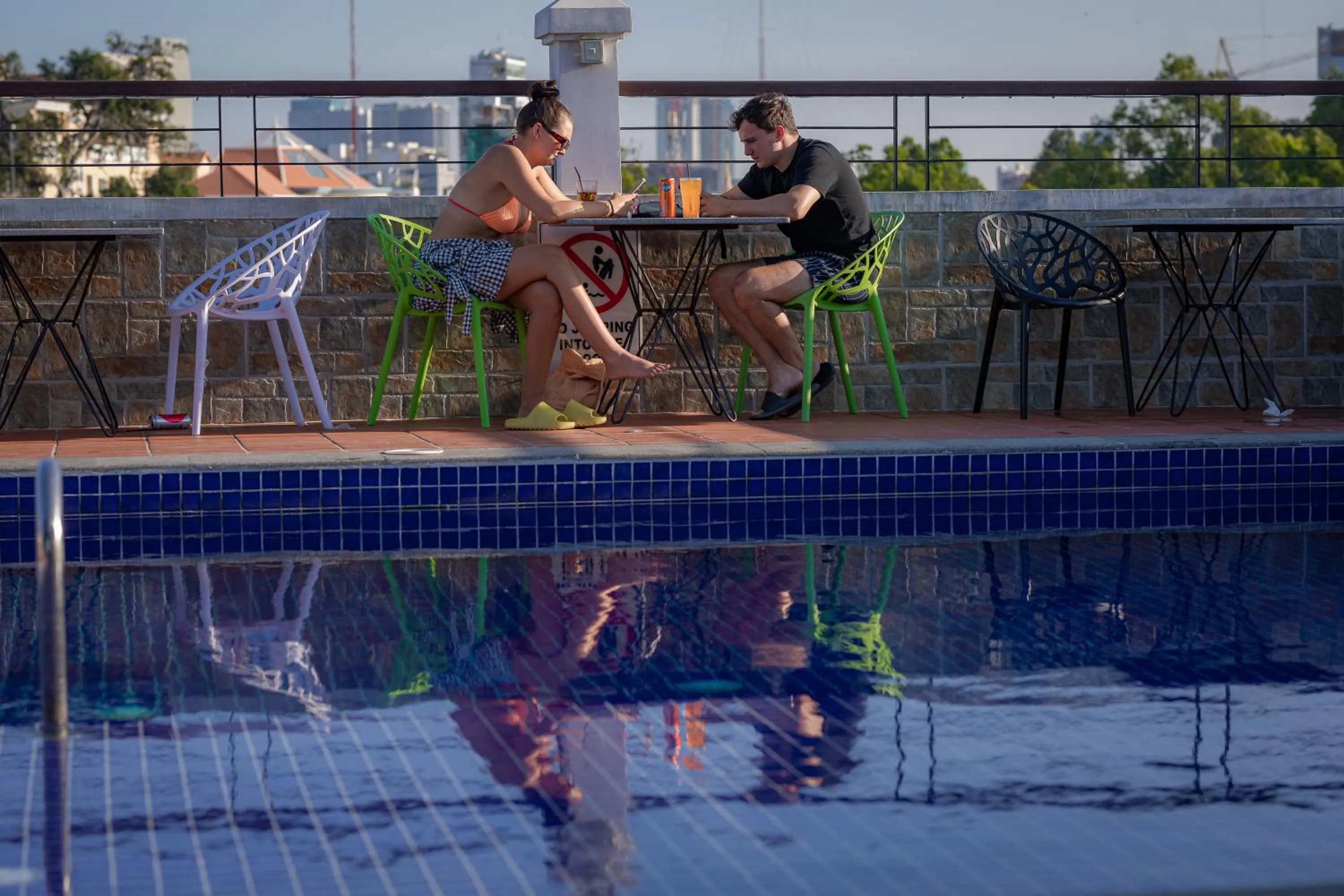 View (from property/room) in Pooltop Phnom Penh