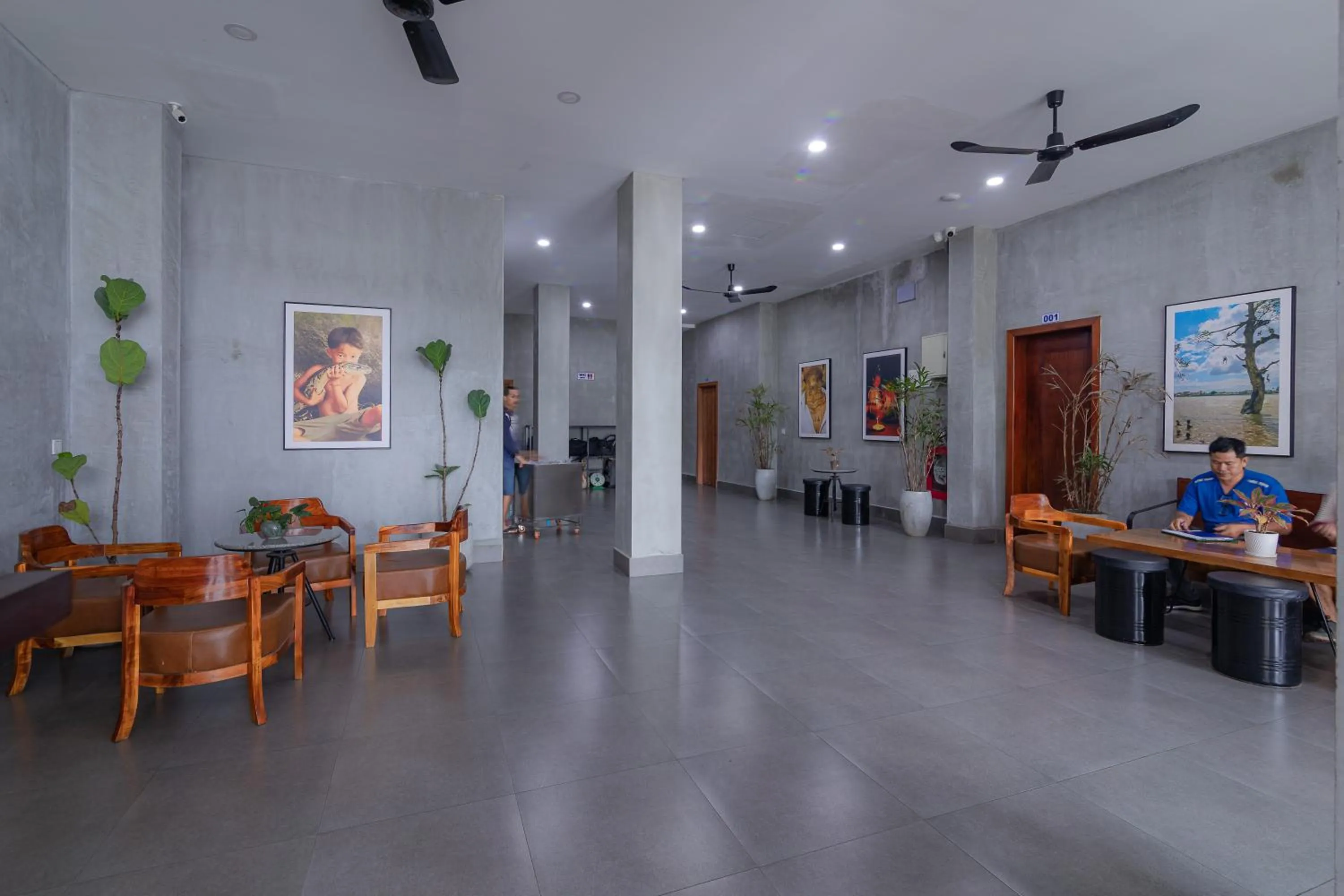 Living room in Pooltop Phnom Penh