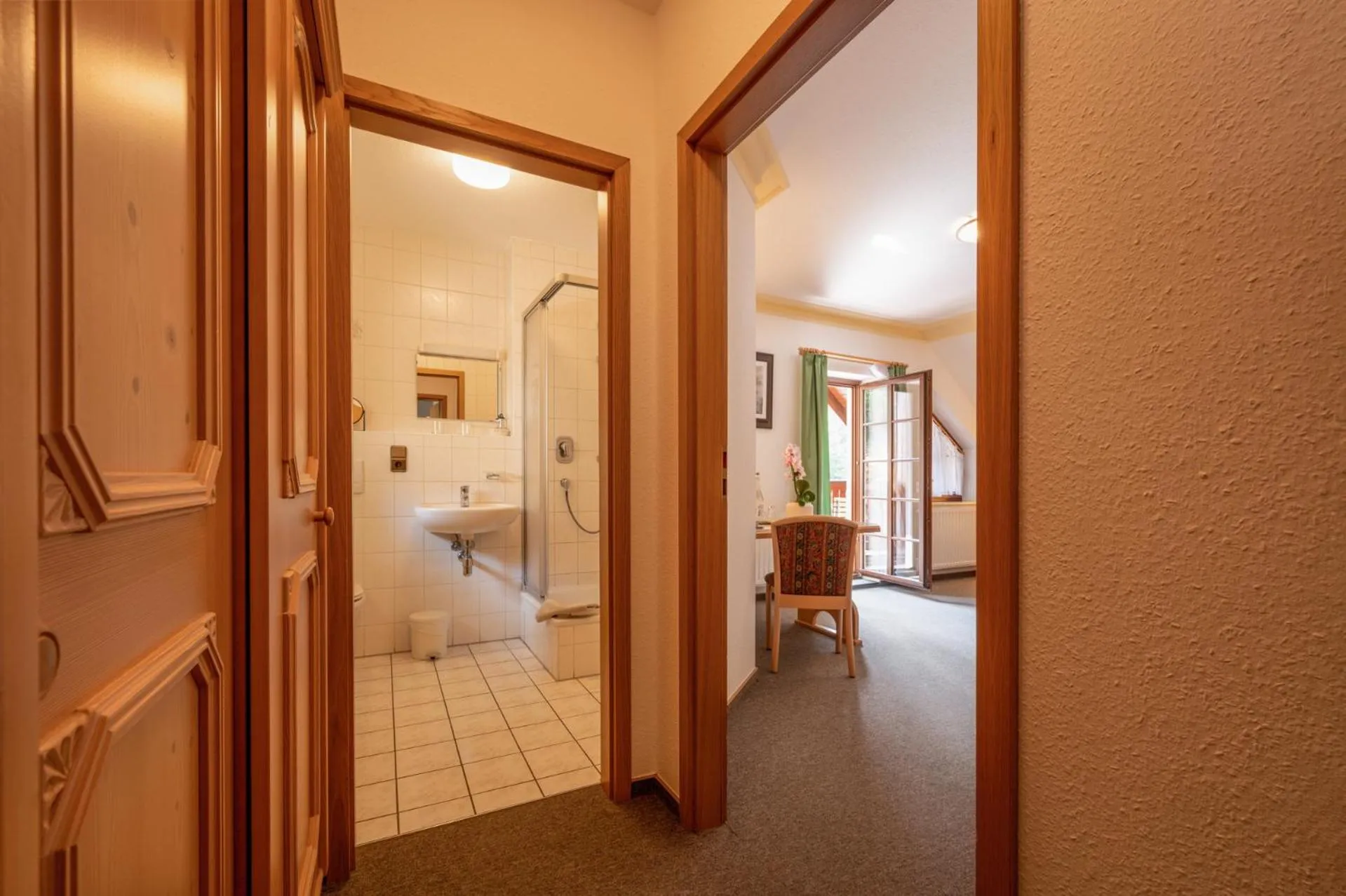 Bathroom in Zur Margarethenmühle - Landgasthof und Waldhotel