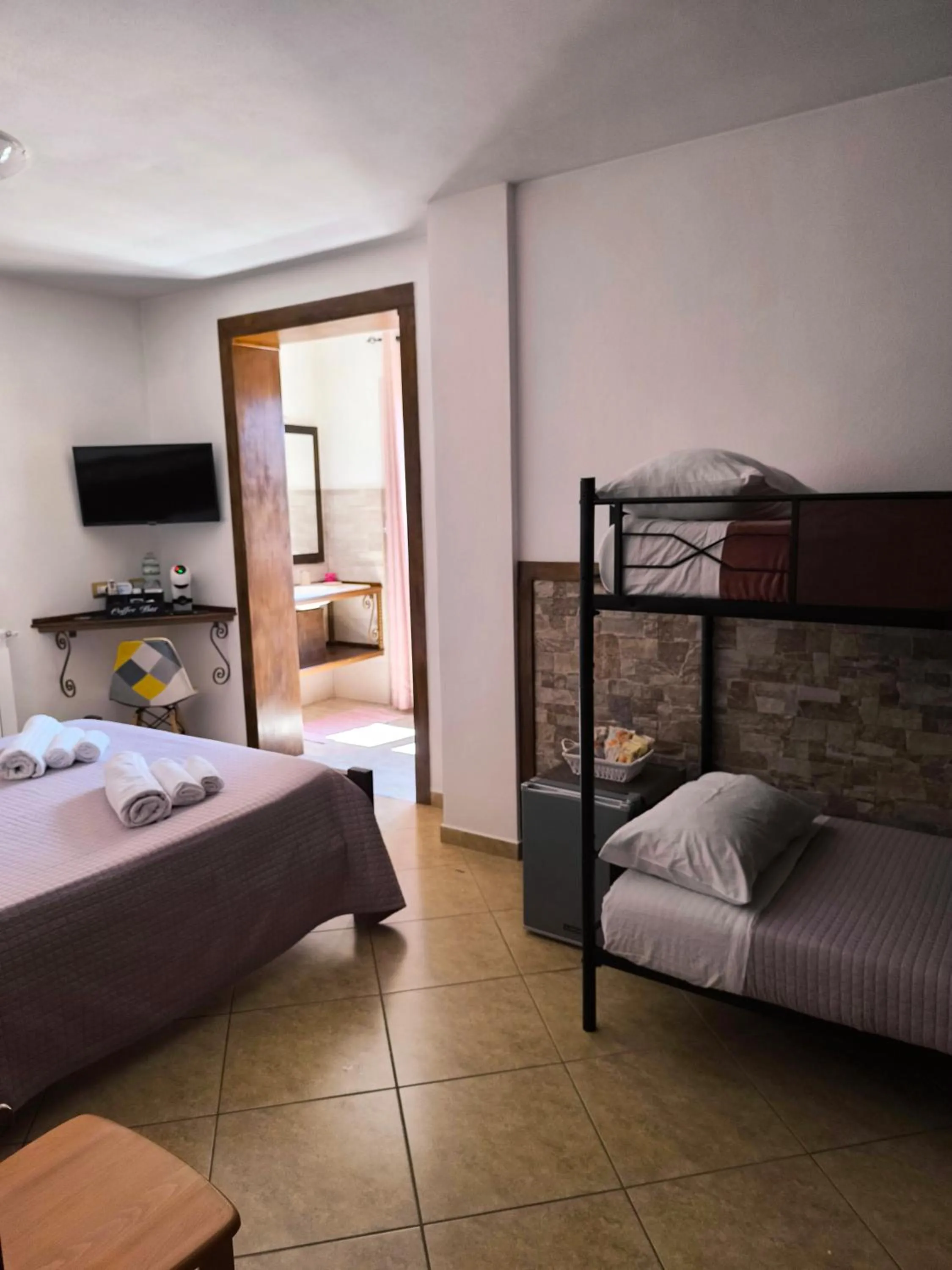 Bed in B&B Mamuthones