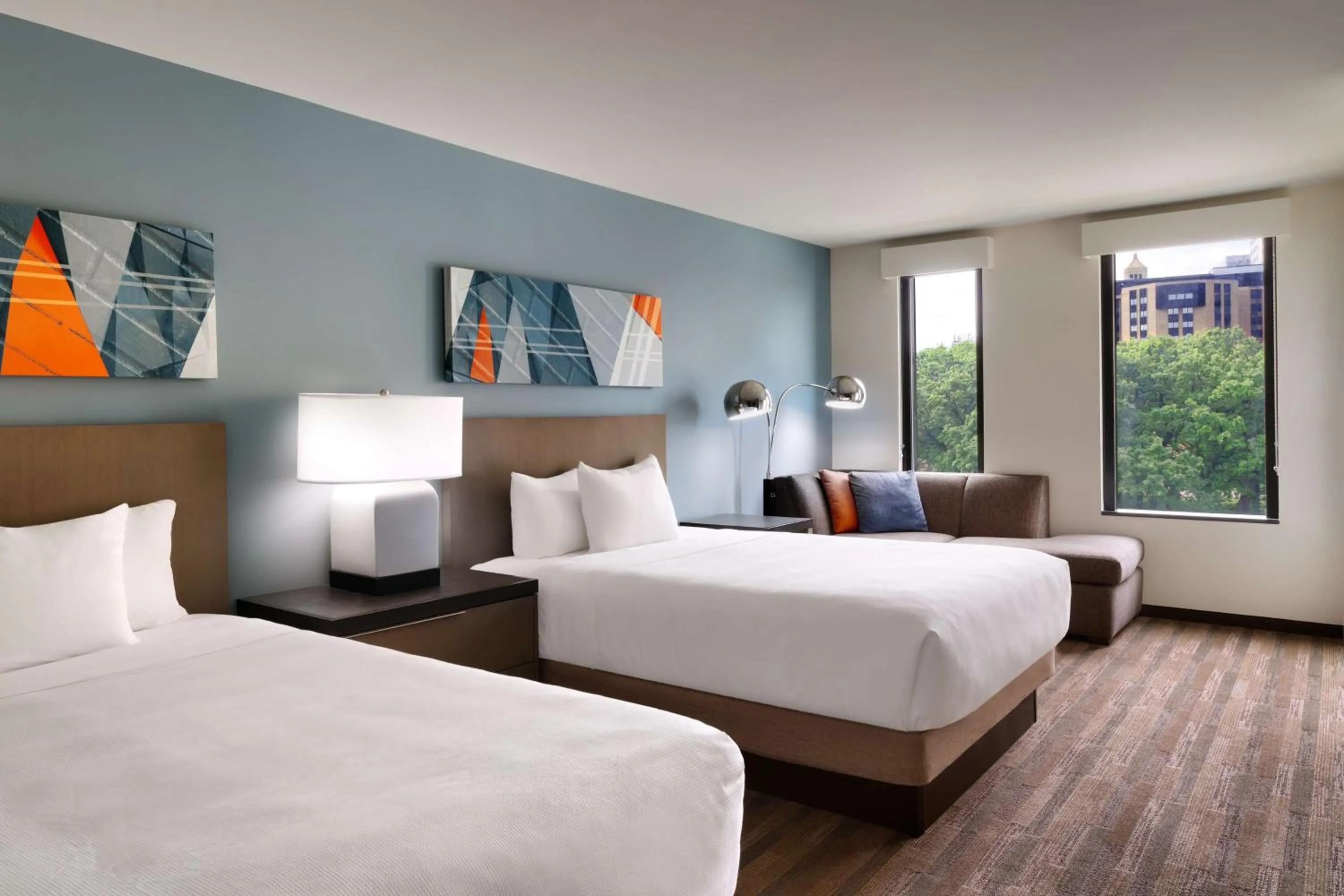 Bedroom, Bed in Hyatt House Rochester Mayo Clinic Area