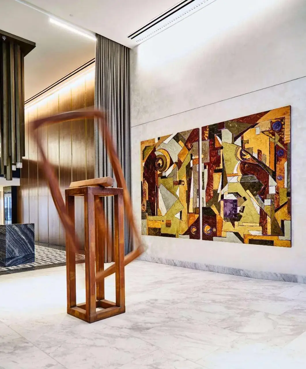 Lobby or reception in Thompson Dallas, by Hyatt Lobby or reception in Thompson Dallas, by Hyatt