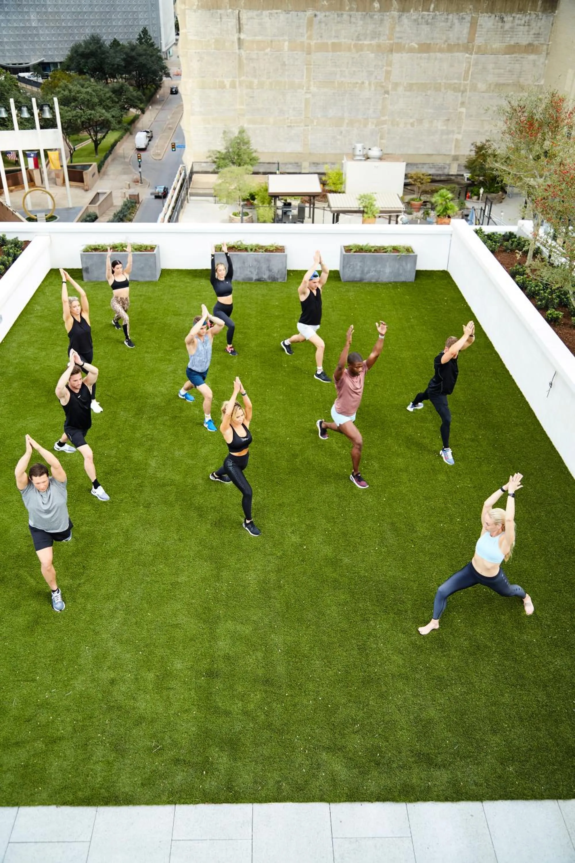 Fitness centre/facilities in Thompson Dallas, by Hyatt