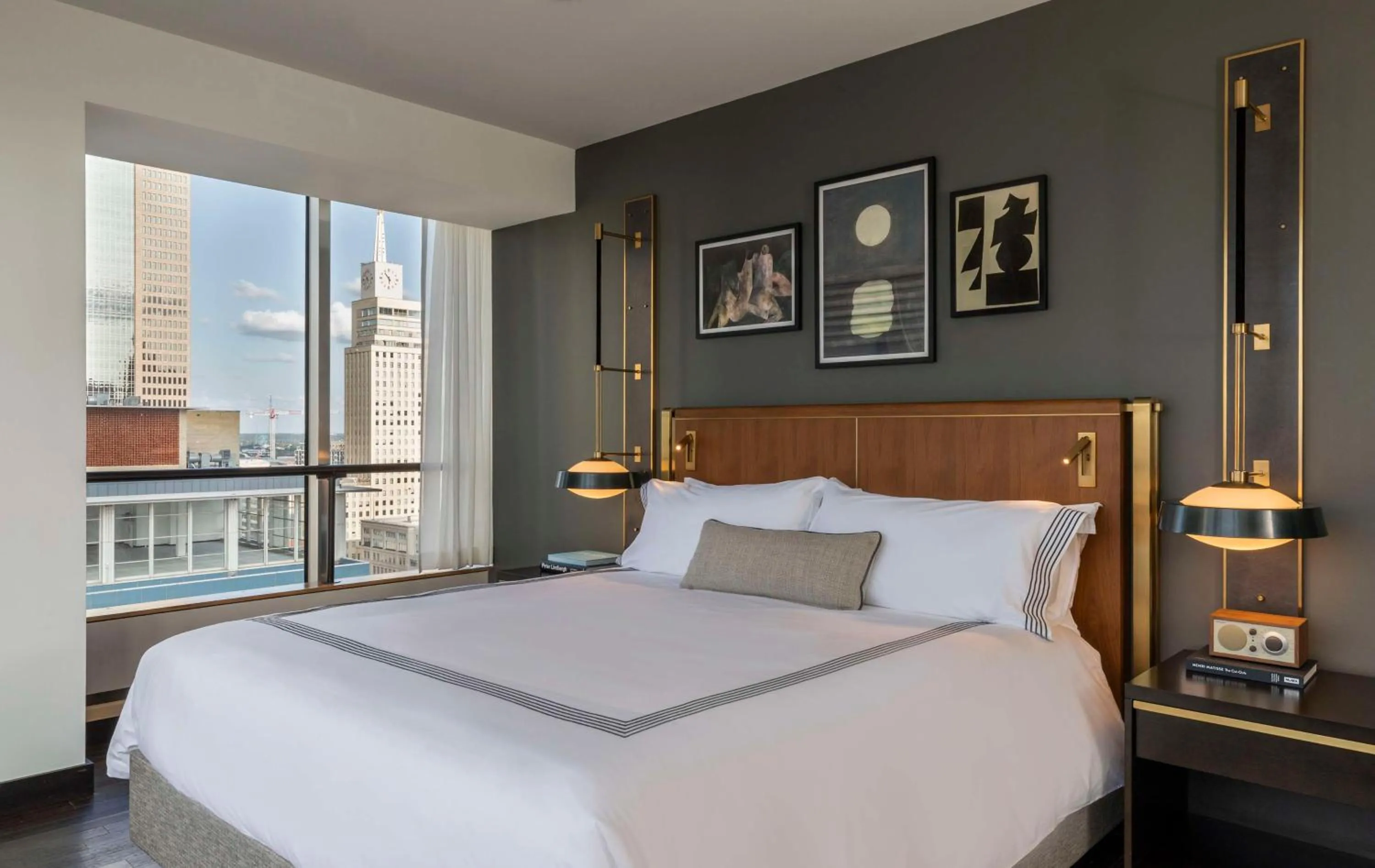 Bedroom, Bed in Thompson Dallas, by Hyatt