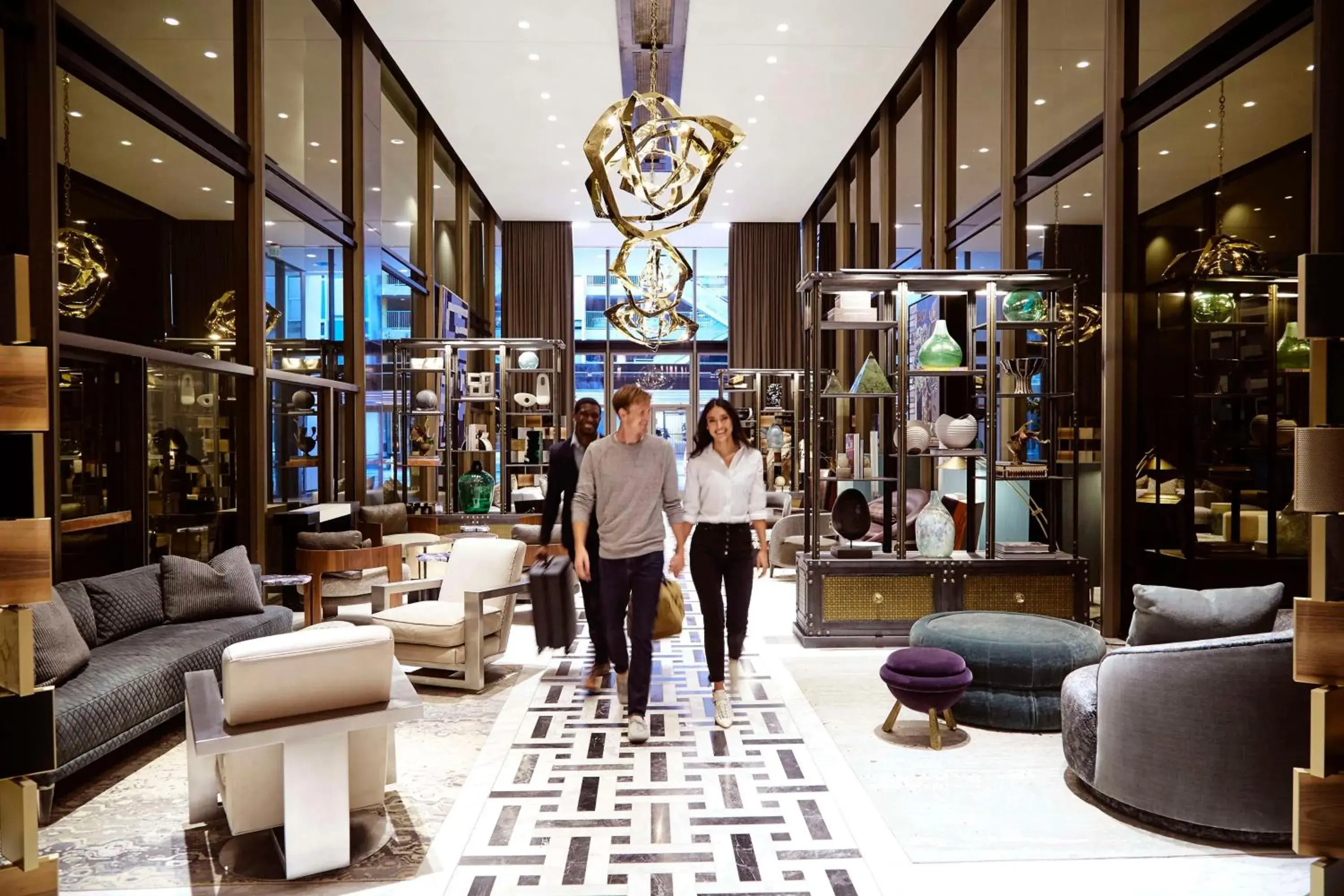 Lobby or reception in Thompson Dallas, by Hyatt Lobby or reception in Thompson Dallas, by Hyatt