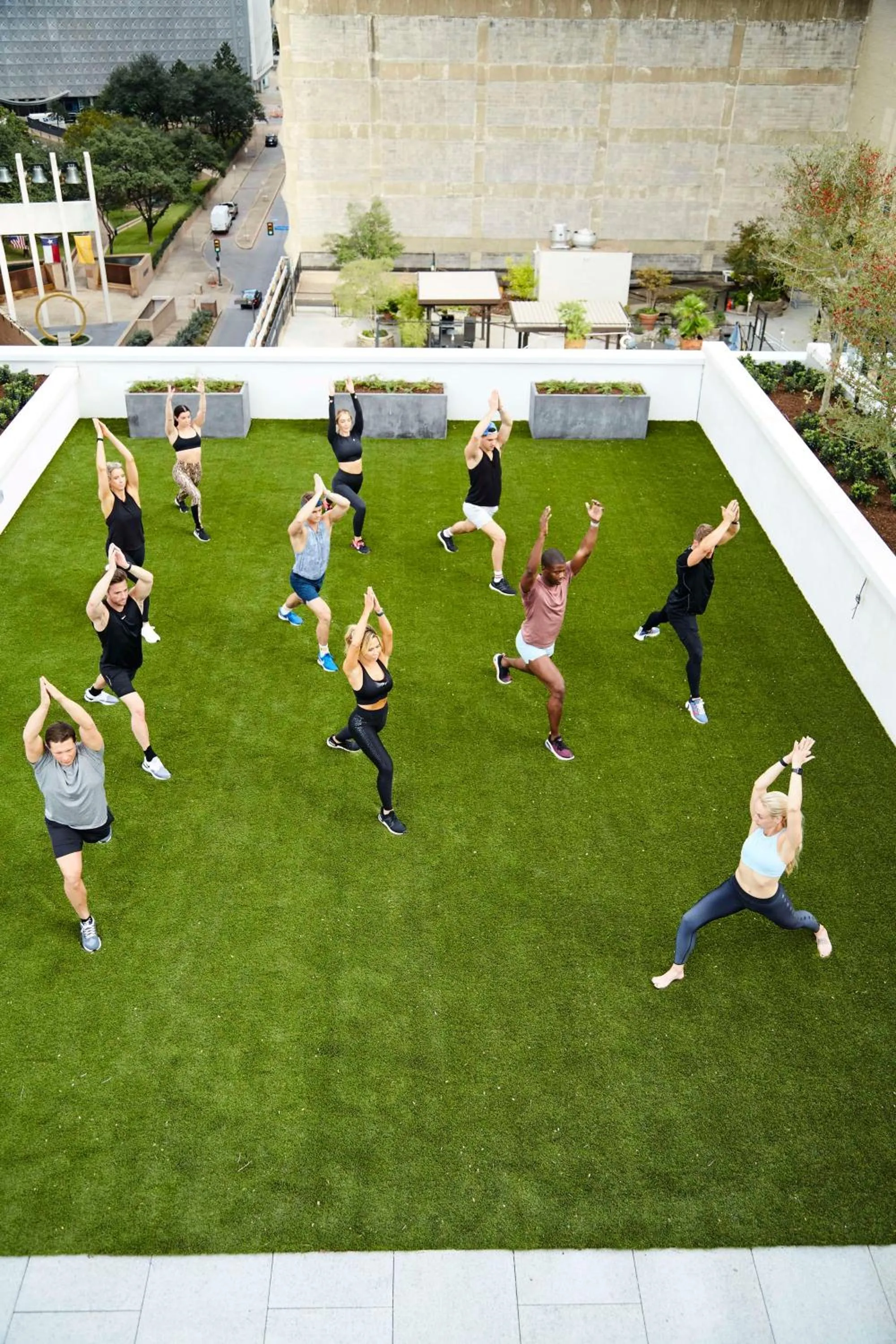 Fitness centre/facilities in Thompson Dallas, by Hyatt