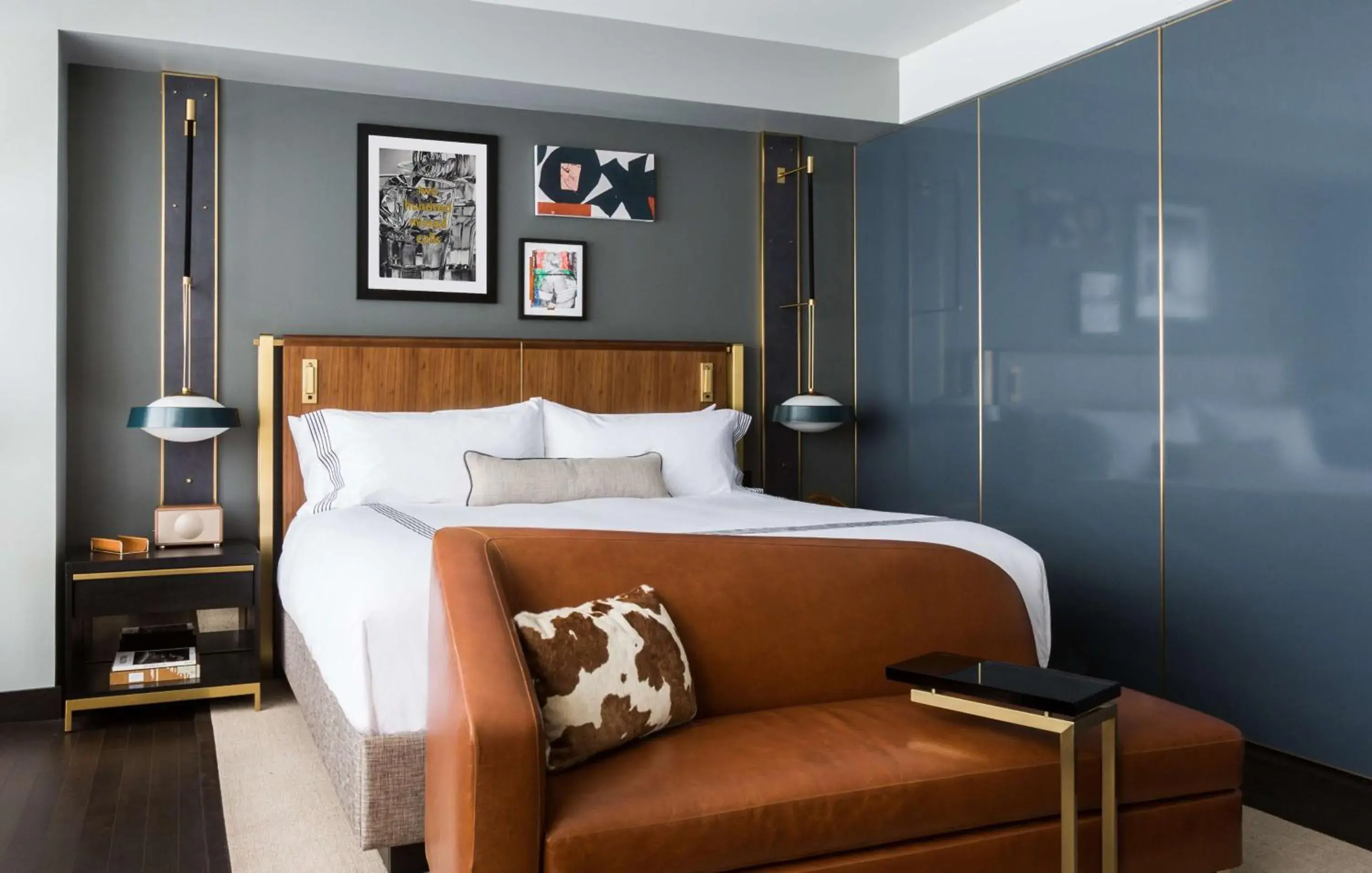 Bedroom, Bed in Thompson Dallas, by Hyatt Bedroom, Bed in Thompson Dallas, by Hyatt