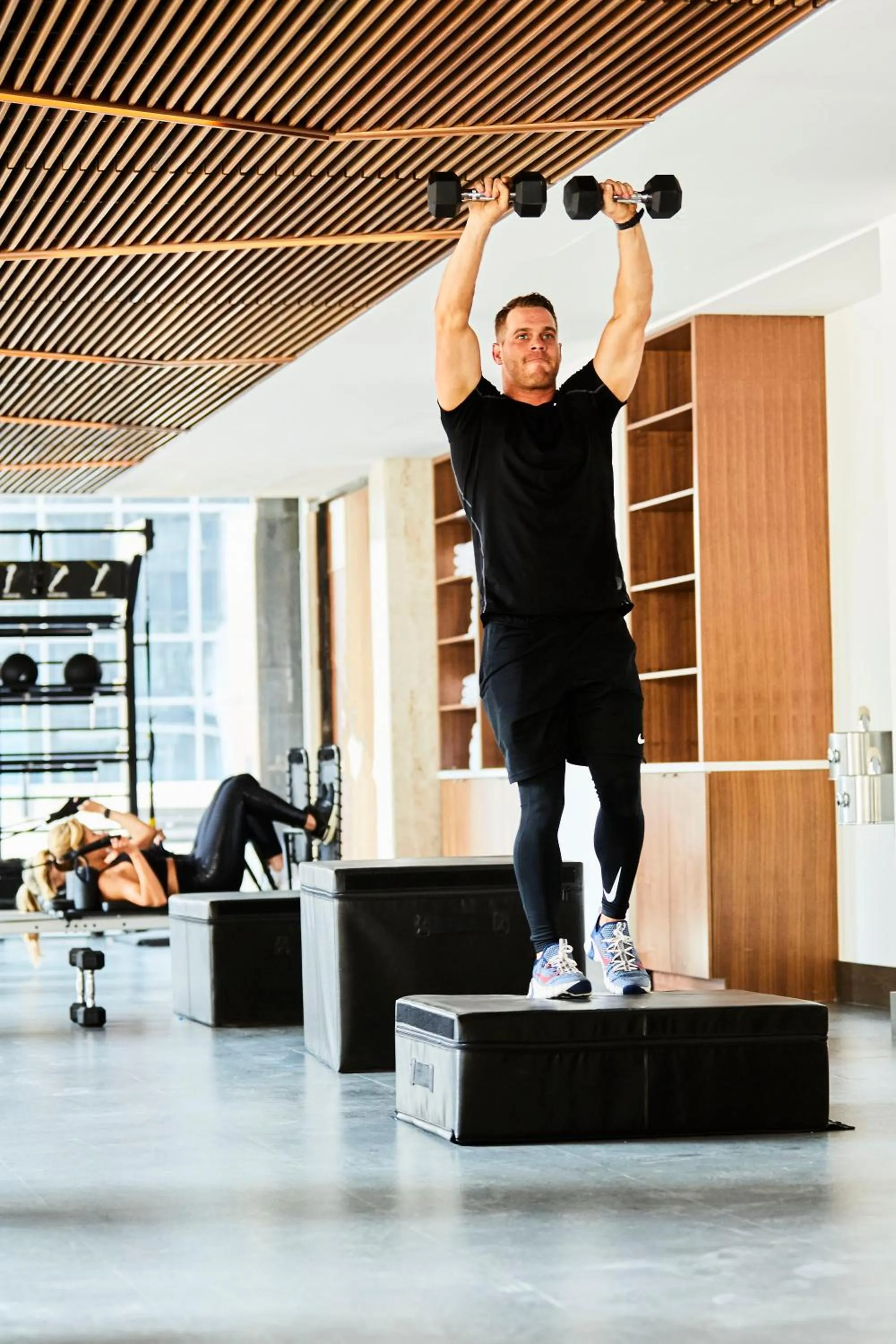 Fitness centre/facilities in Thompson Dallas, by Hyatt