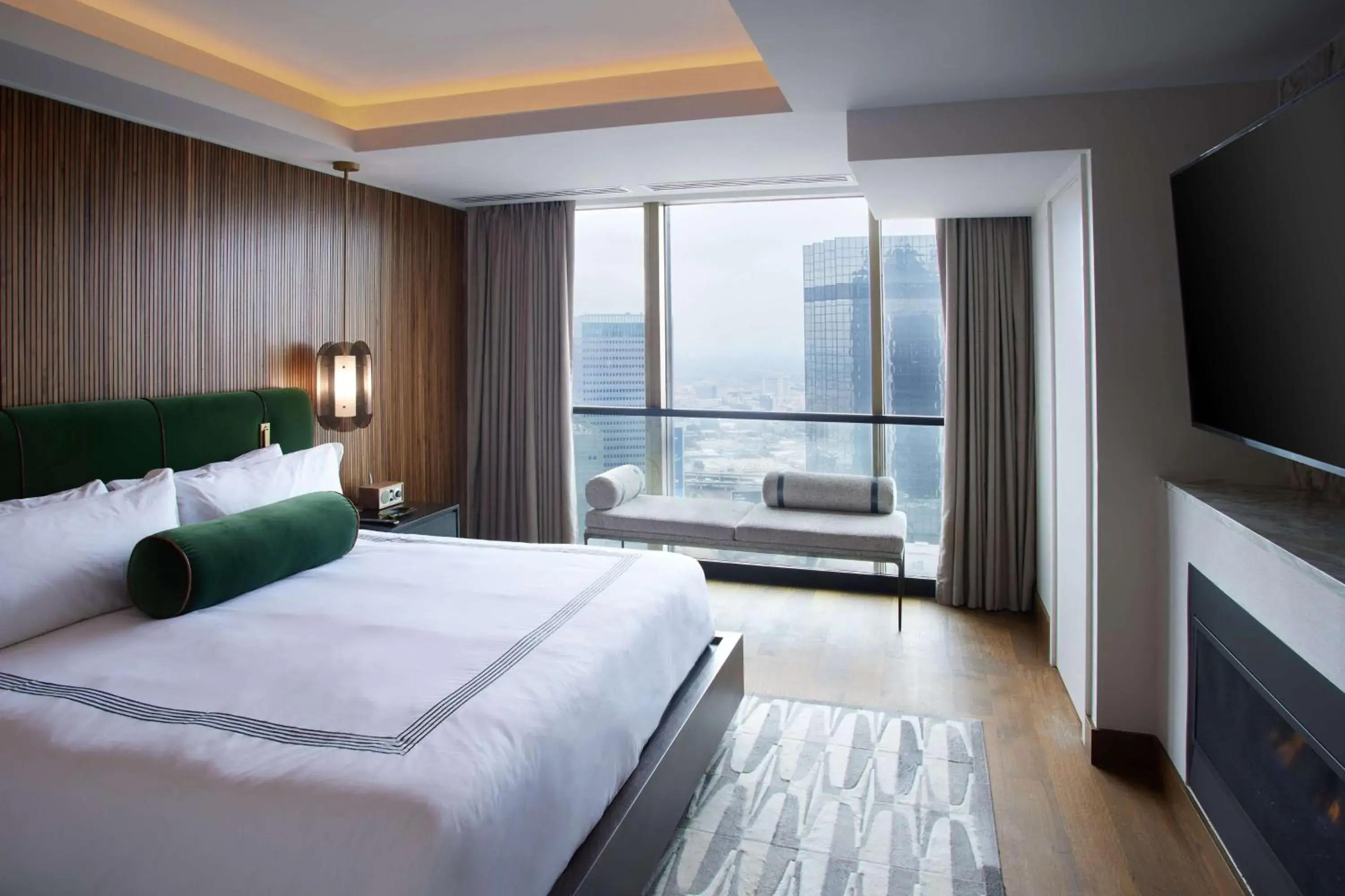 Photo of the whole room, Bed in Thompson Dallas, by Hyatt Photo of the whole room, Bed in Thompson Dallas, by Hyatt