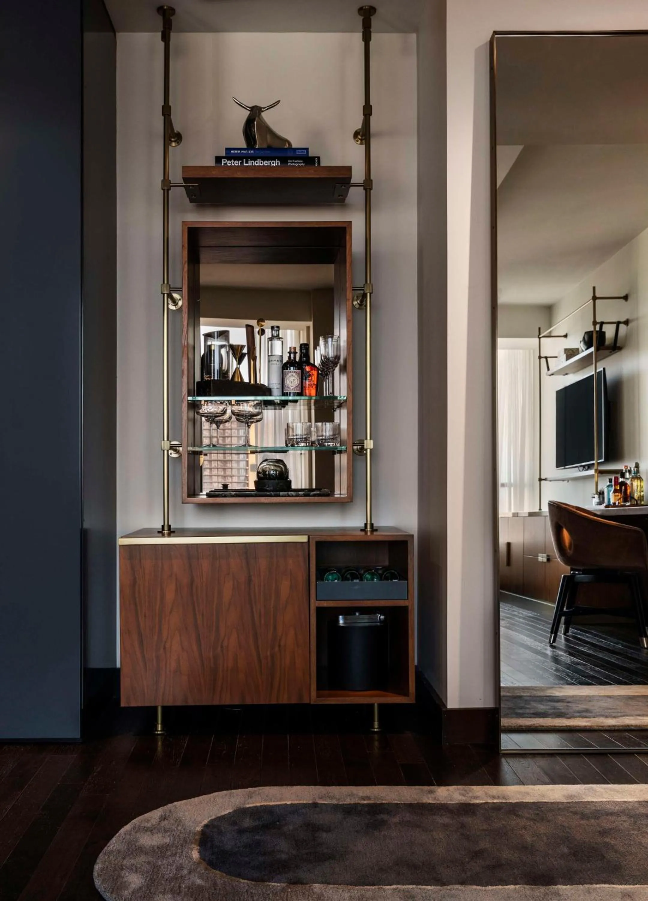 minibar in Thompson Dallas, by Hyatt