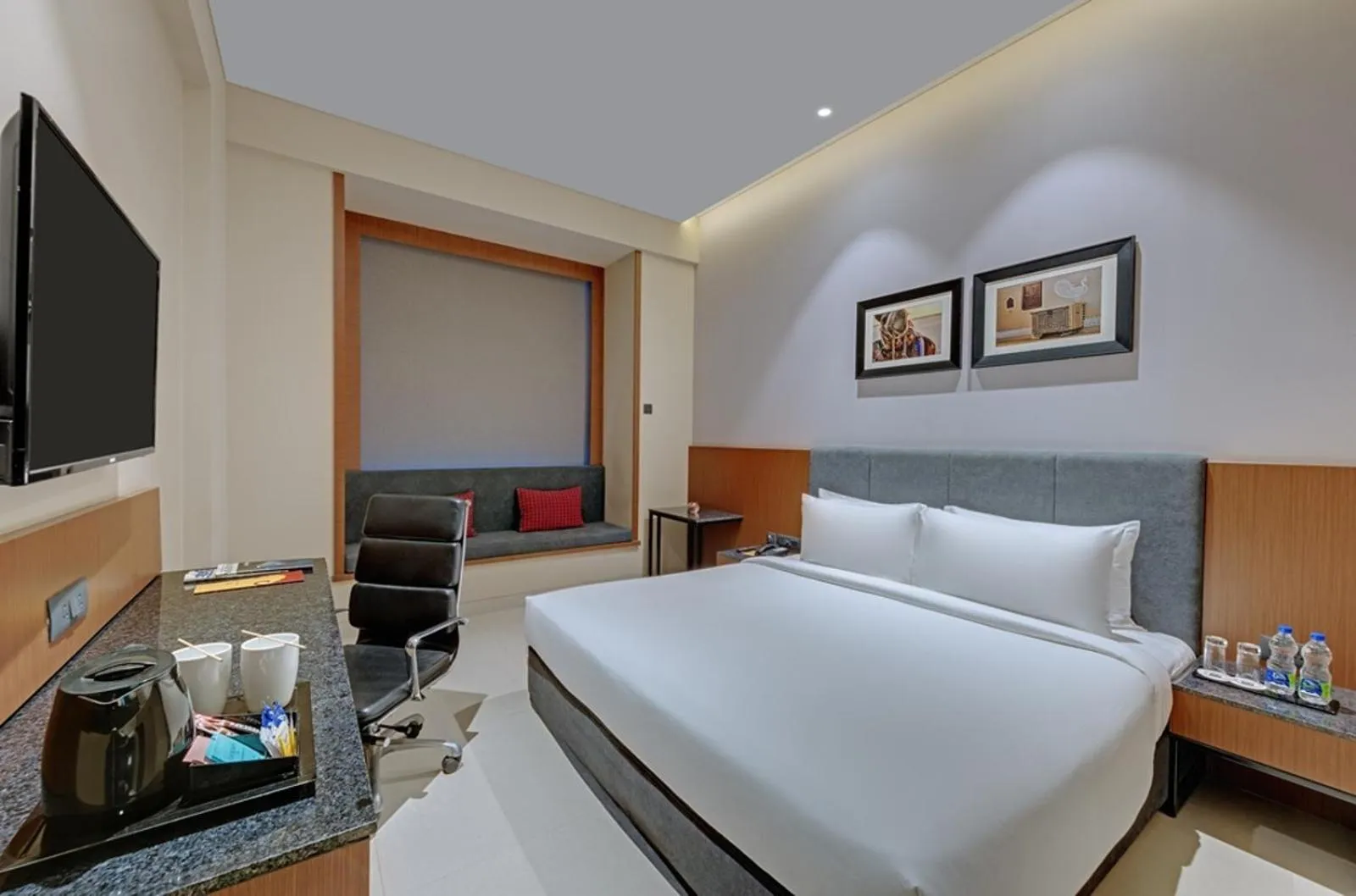 View (from property/room), Bed in The Neemaya