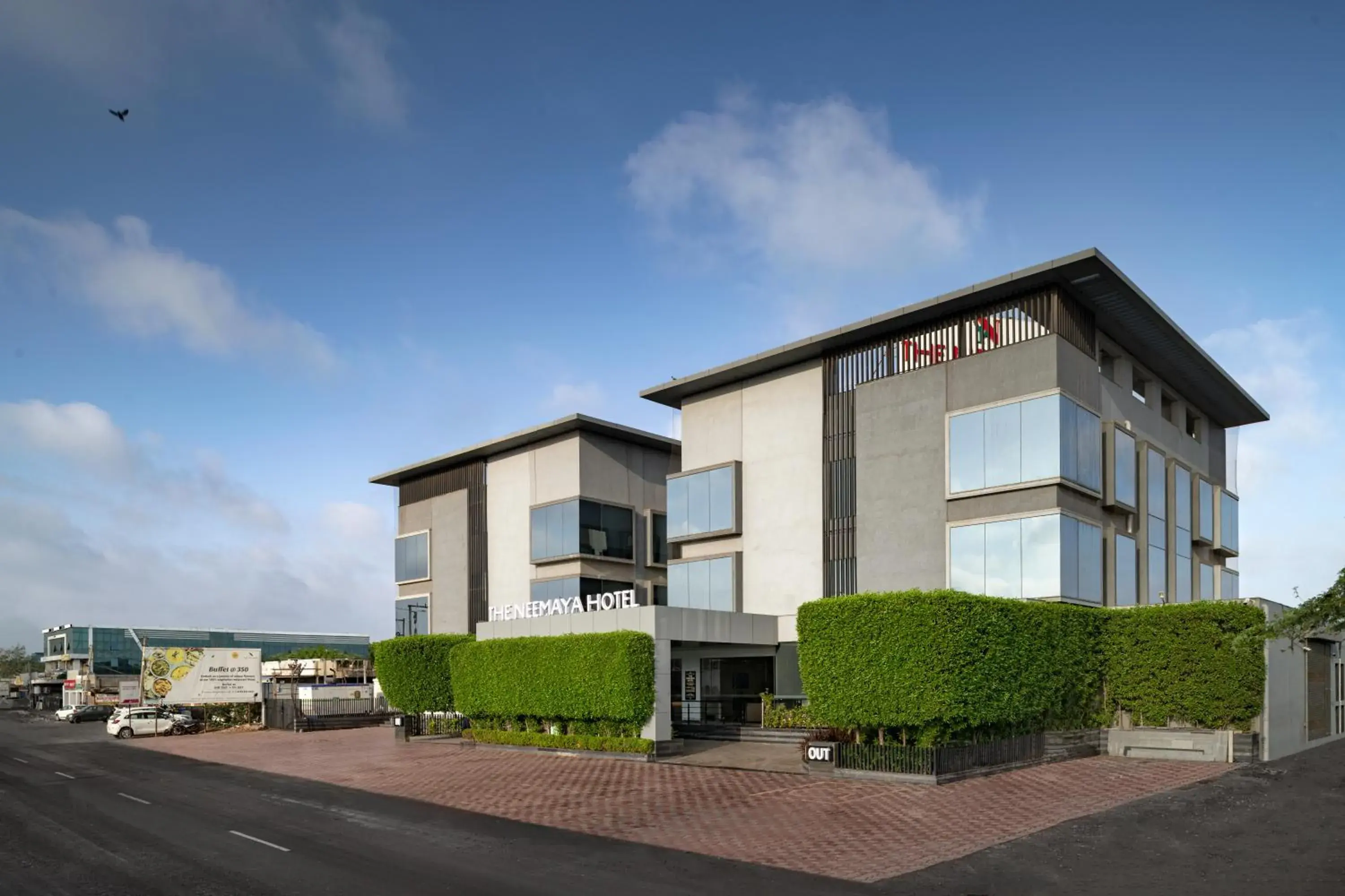 Facade/entrance in The Neemaya Facade/entrance in The Neemaya