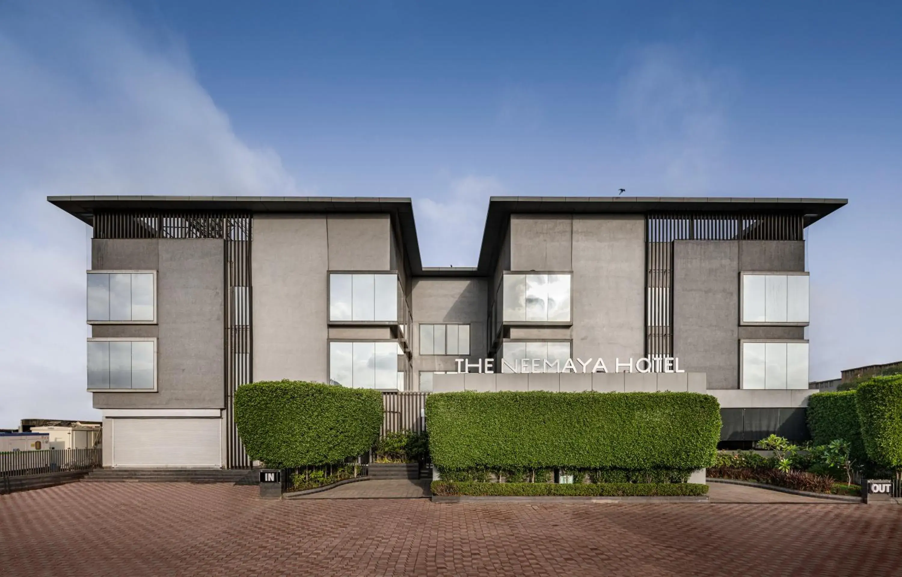 Facade/entrance in The Neemaya Facade/entrance in The Neemaya