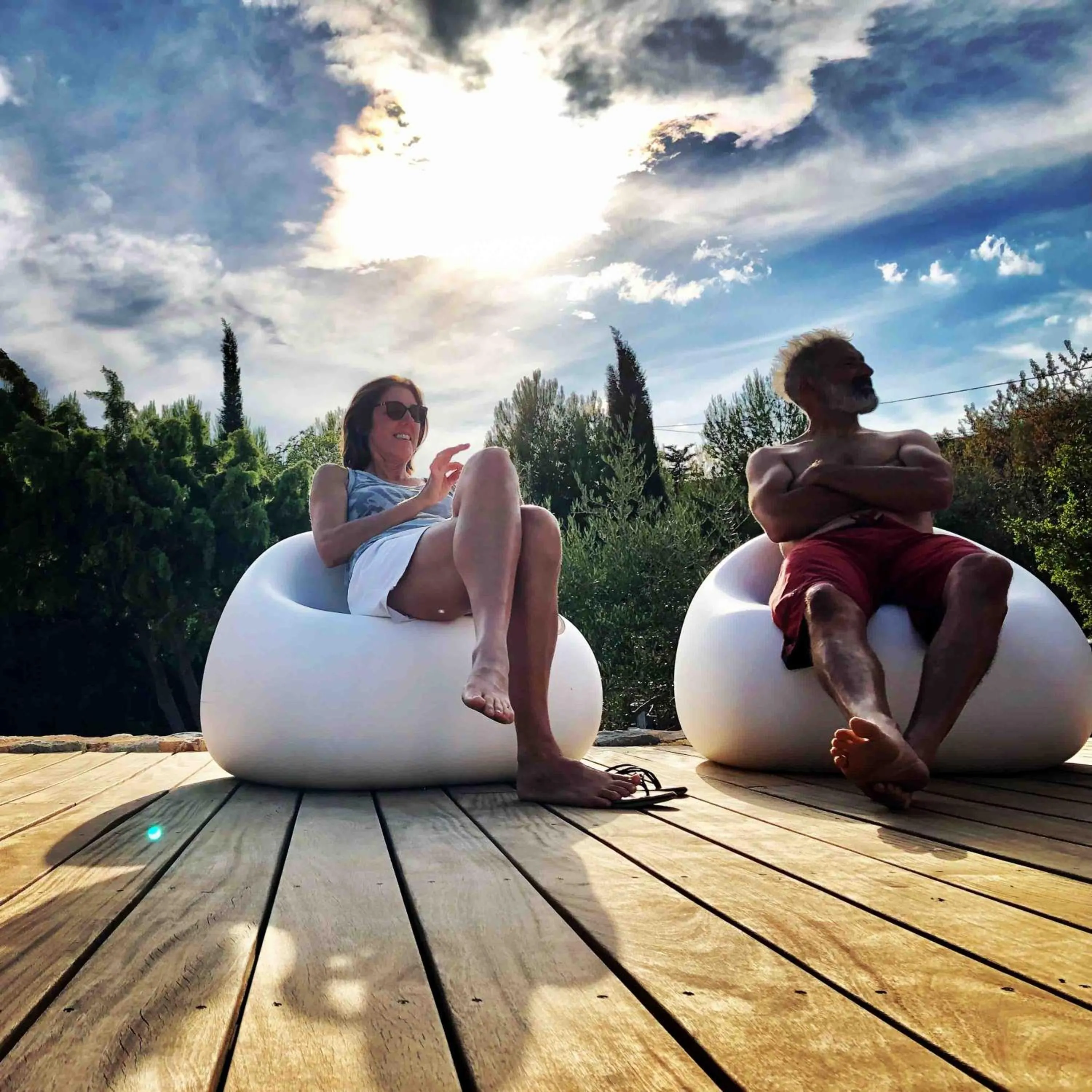 Swimming pool in 4u Bed & Spa