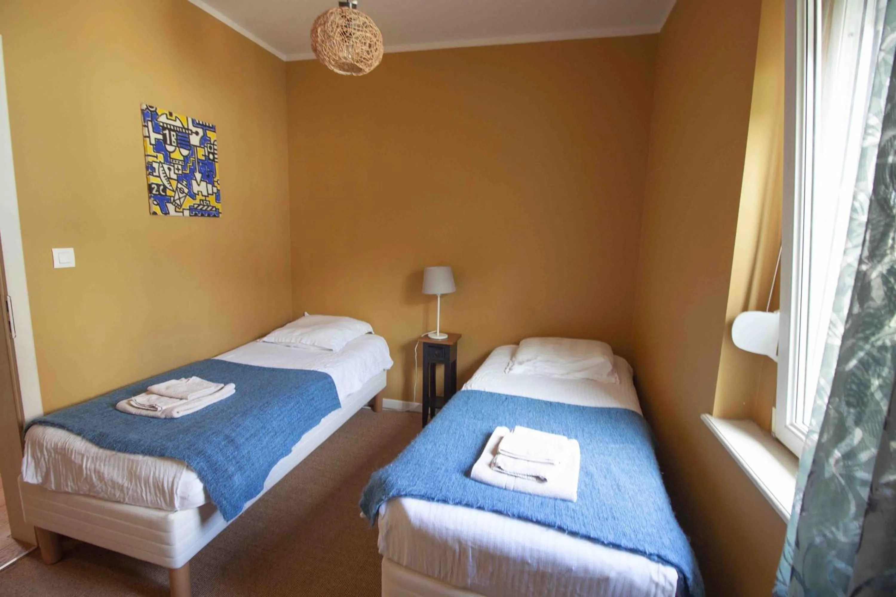 Bedroom, Bed in La Cour de Berthe Est