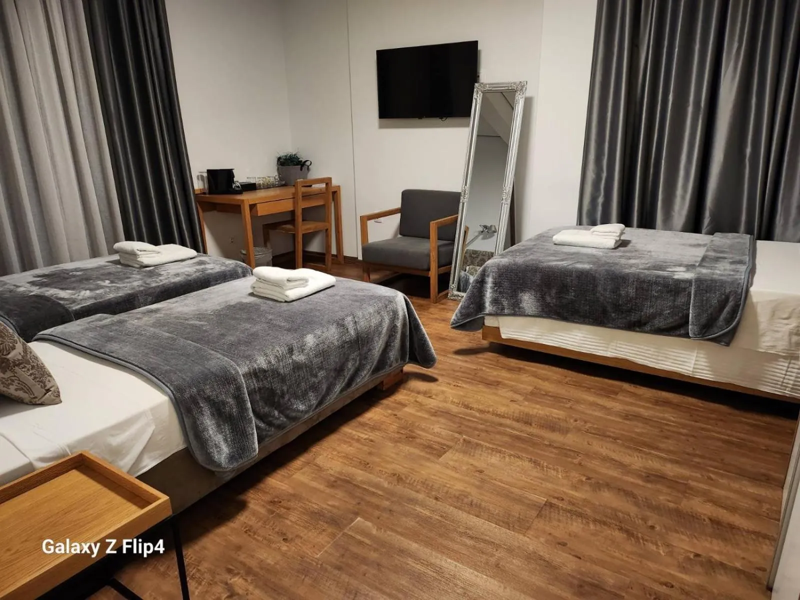 Bed in Saint George Boutique Rooms