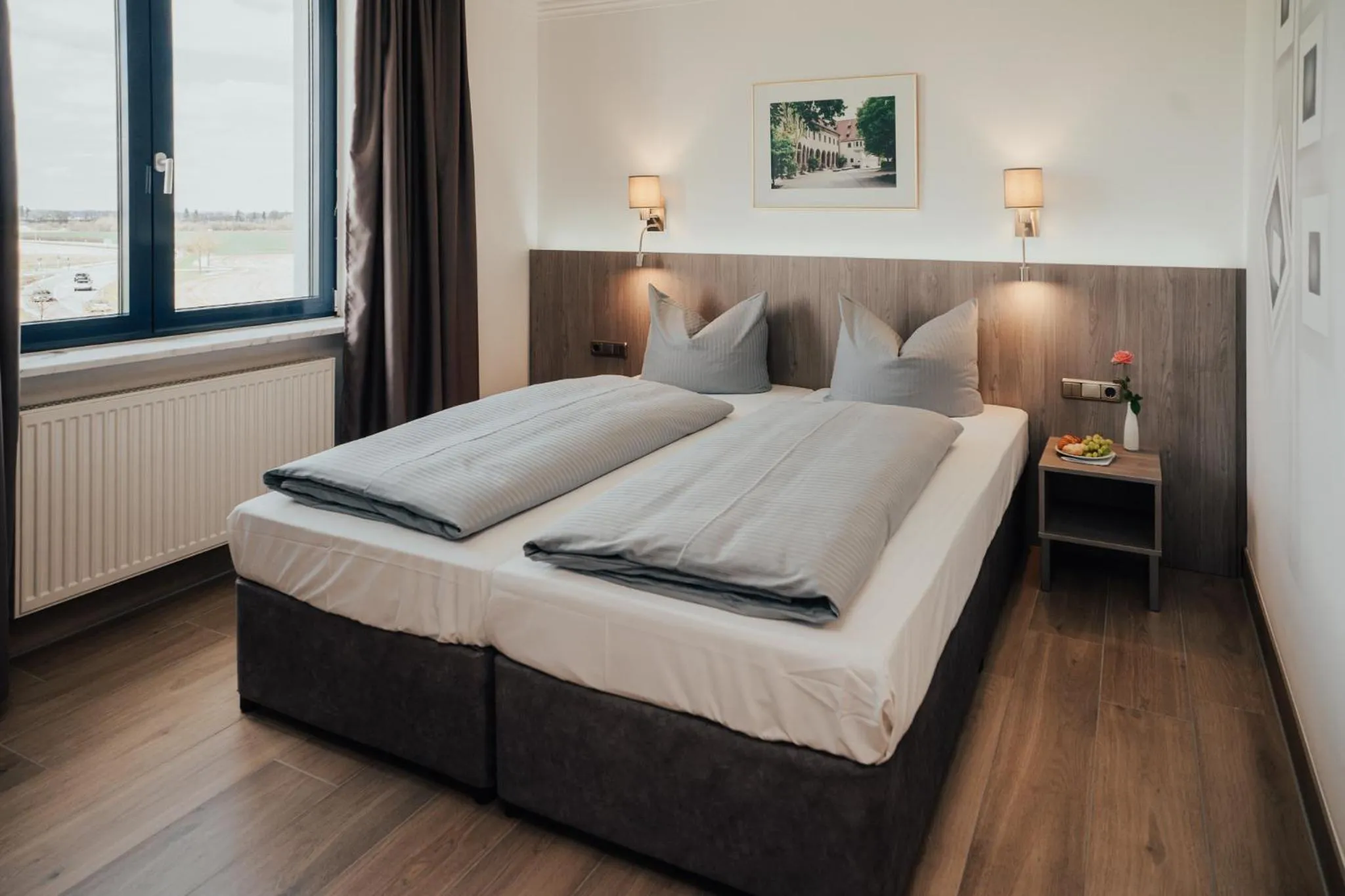 Photo of the whole room, Bed in Lechpark Hotel