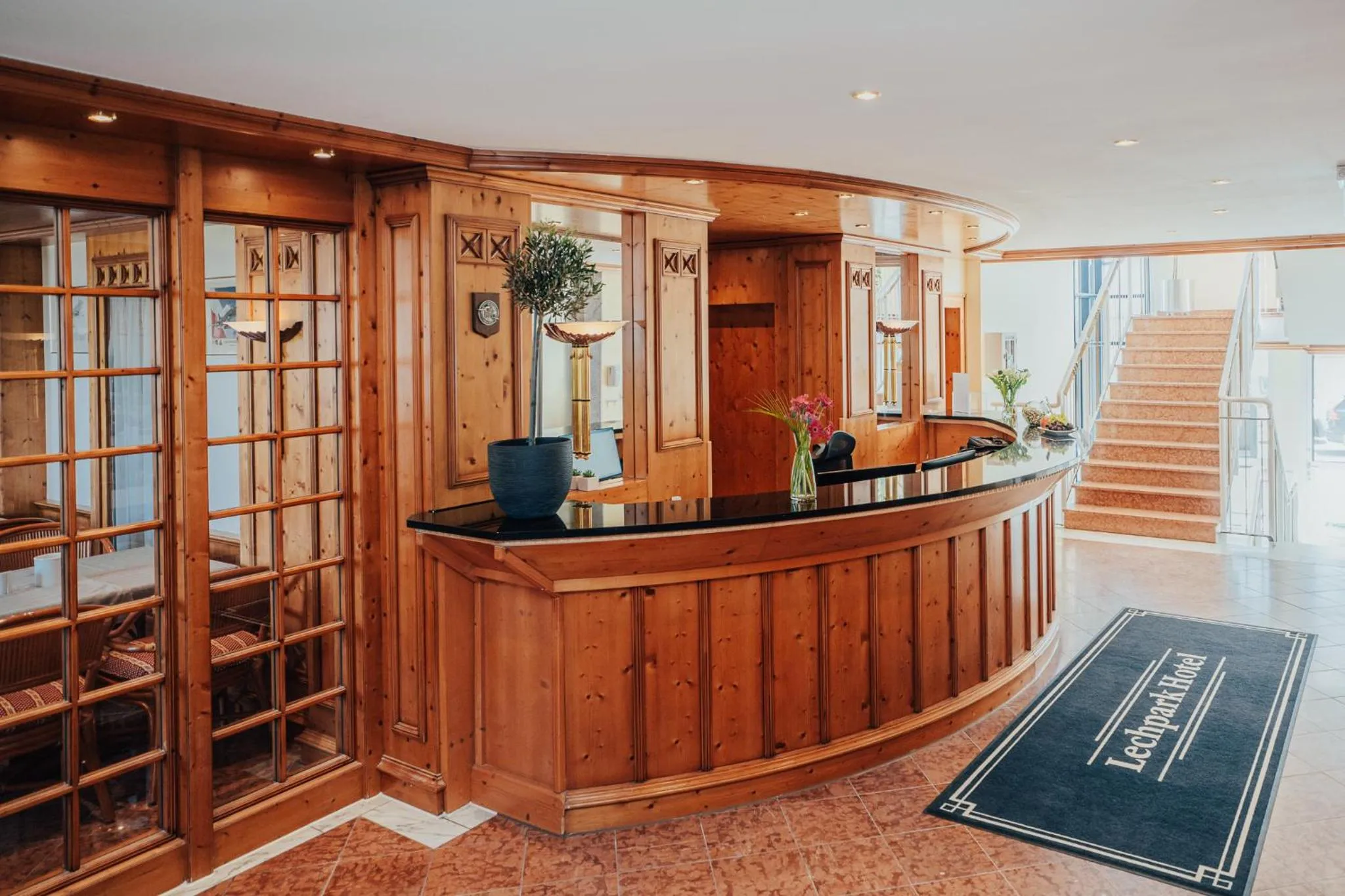 Lobby or reception in Lechpark Hotel