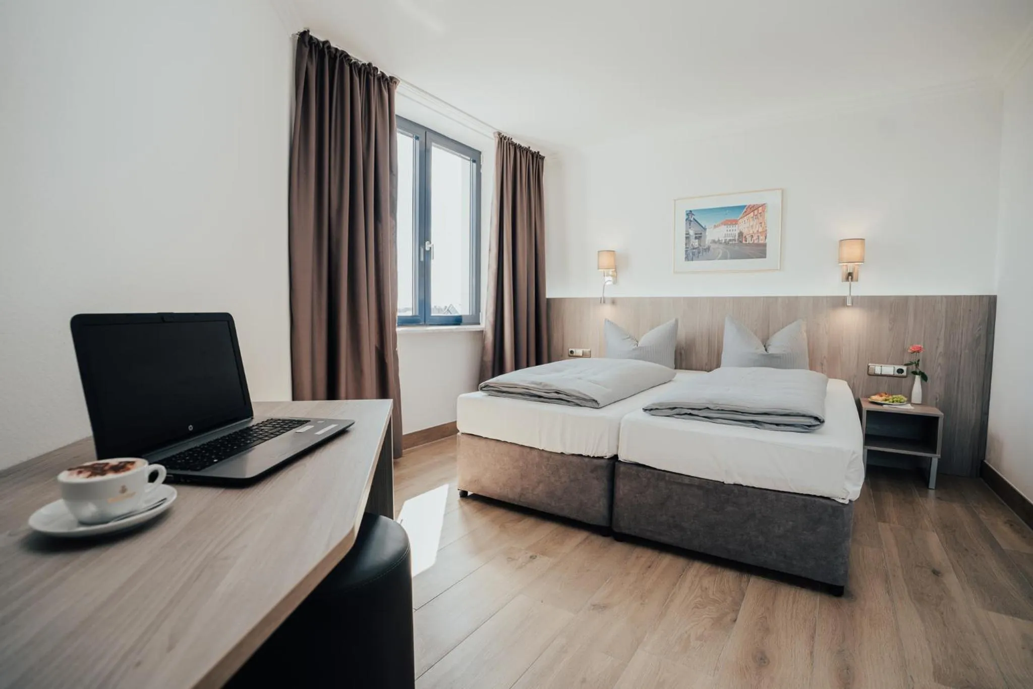 Photo of the whole room, Bed in Lechpark Hotel