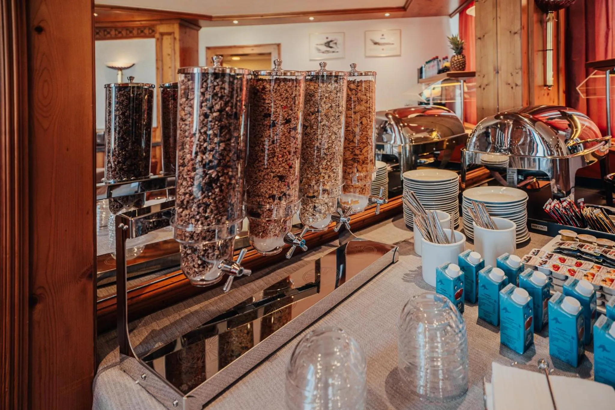 Buffet breakfast in Lechpark Hotel