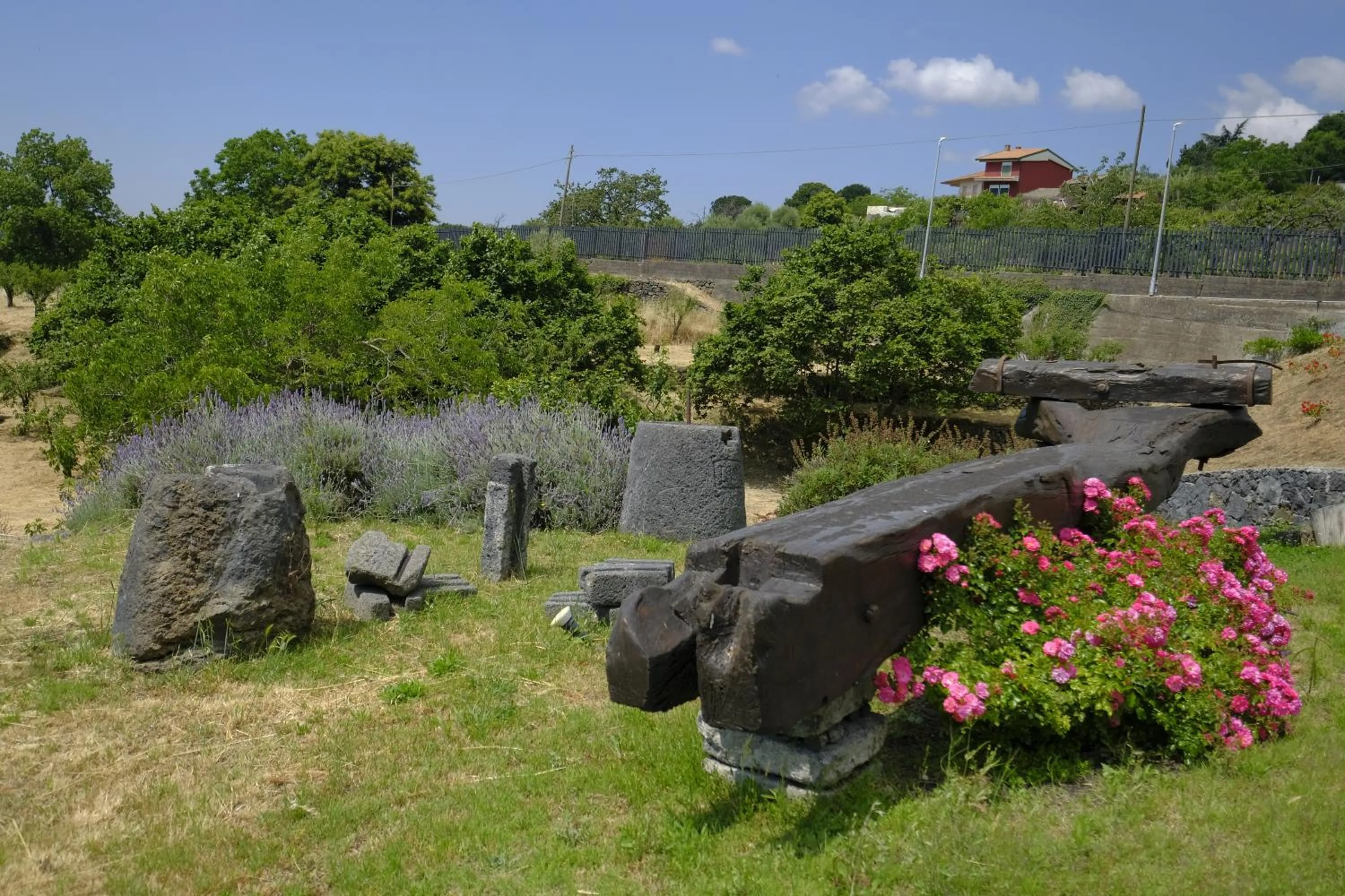 Garden in Cirasa Luxury Country House