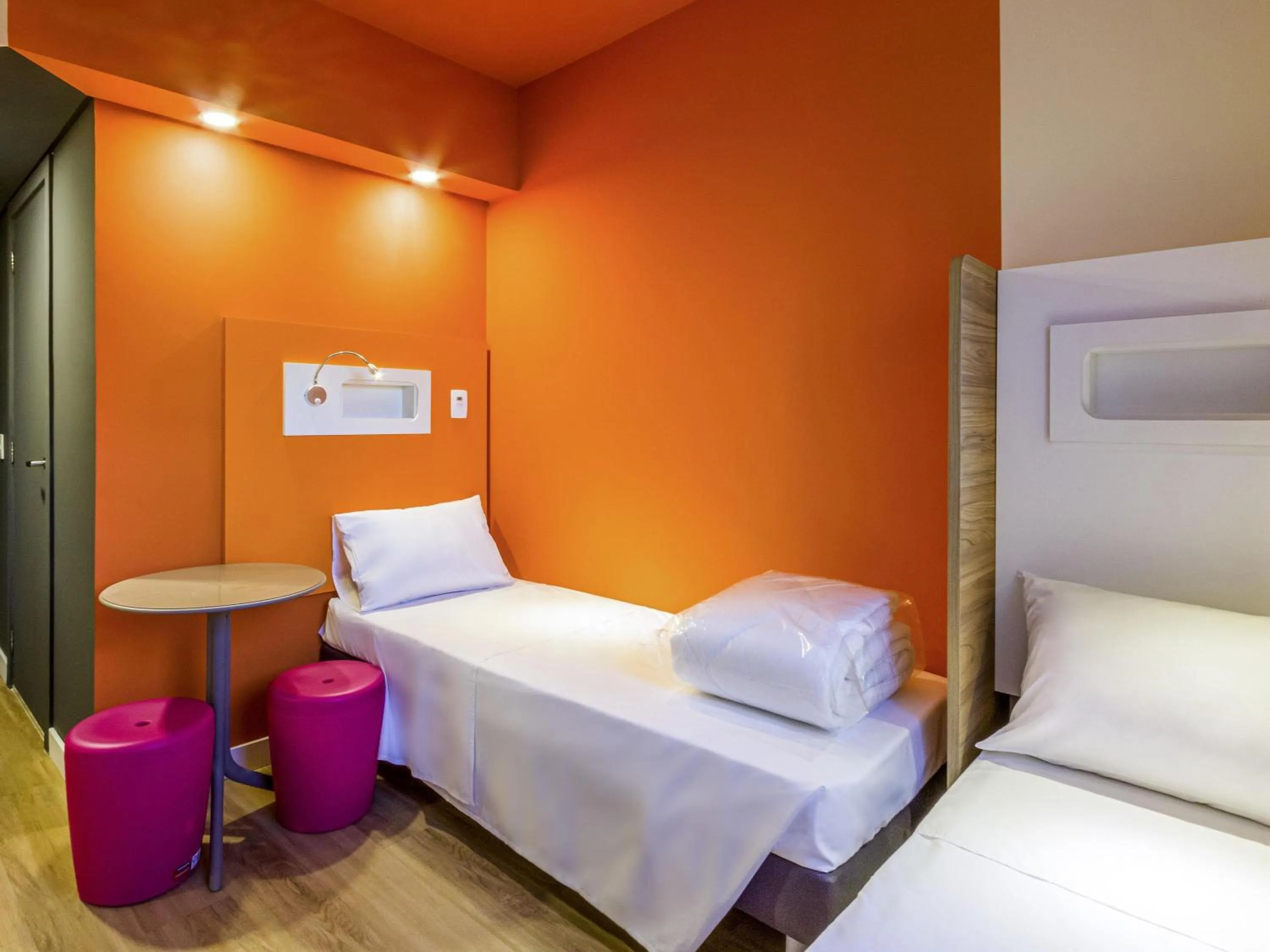 Bedroom, Bed in ibis Budget Ribeirão Preto Vila do Golf