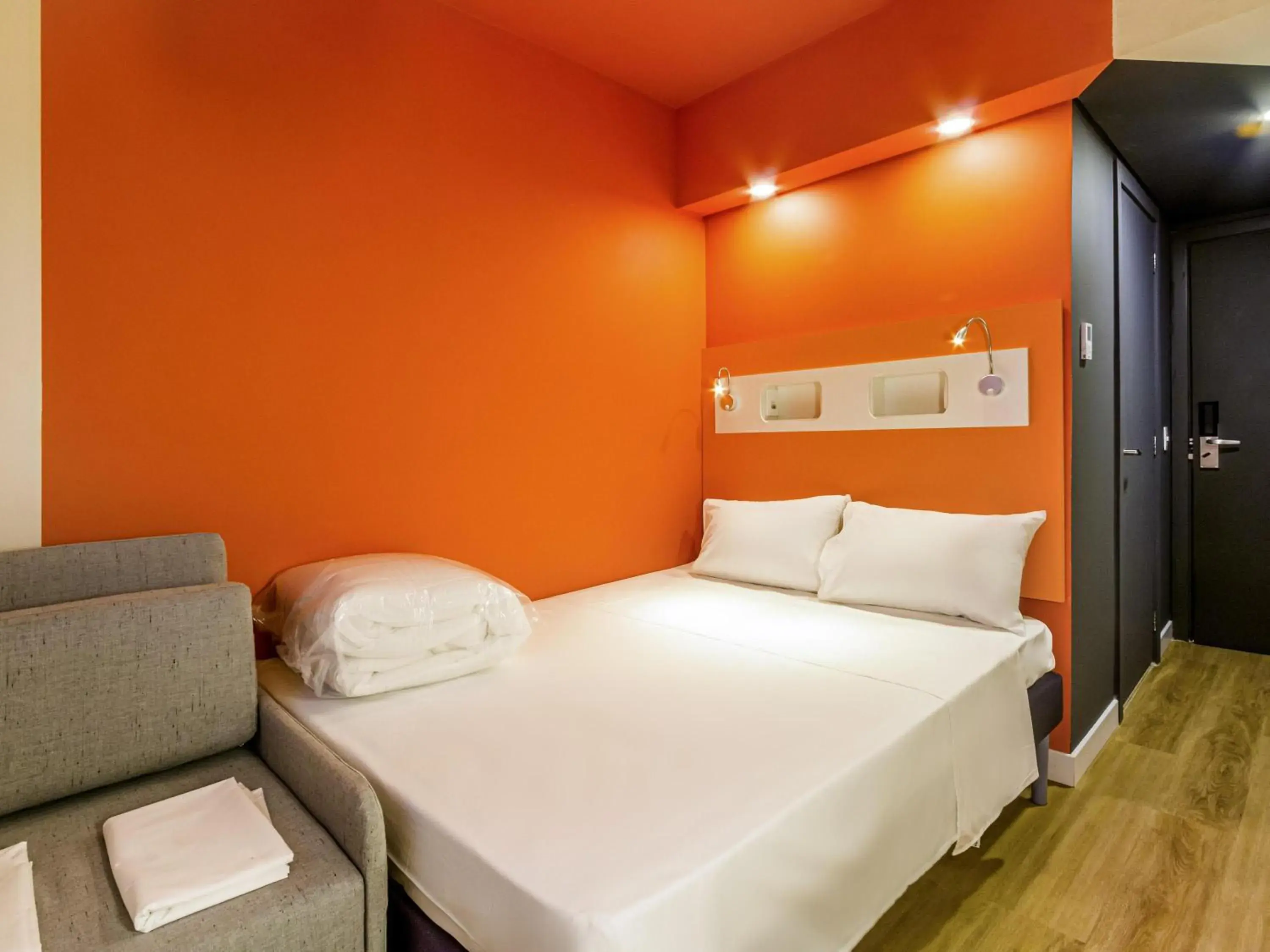 Bedroom, Bed in ibis Budget Ribeirão Preto Vila do Golf Bedroom, Bed in ibis Budget Ribeirão Preto Vila do Golf