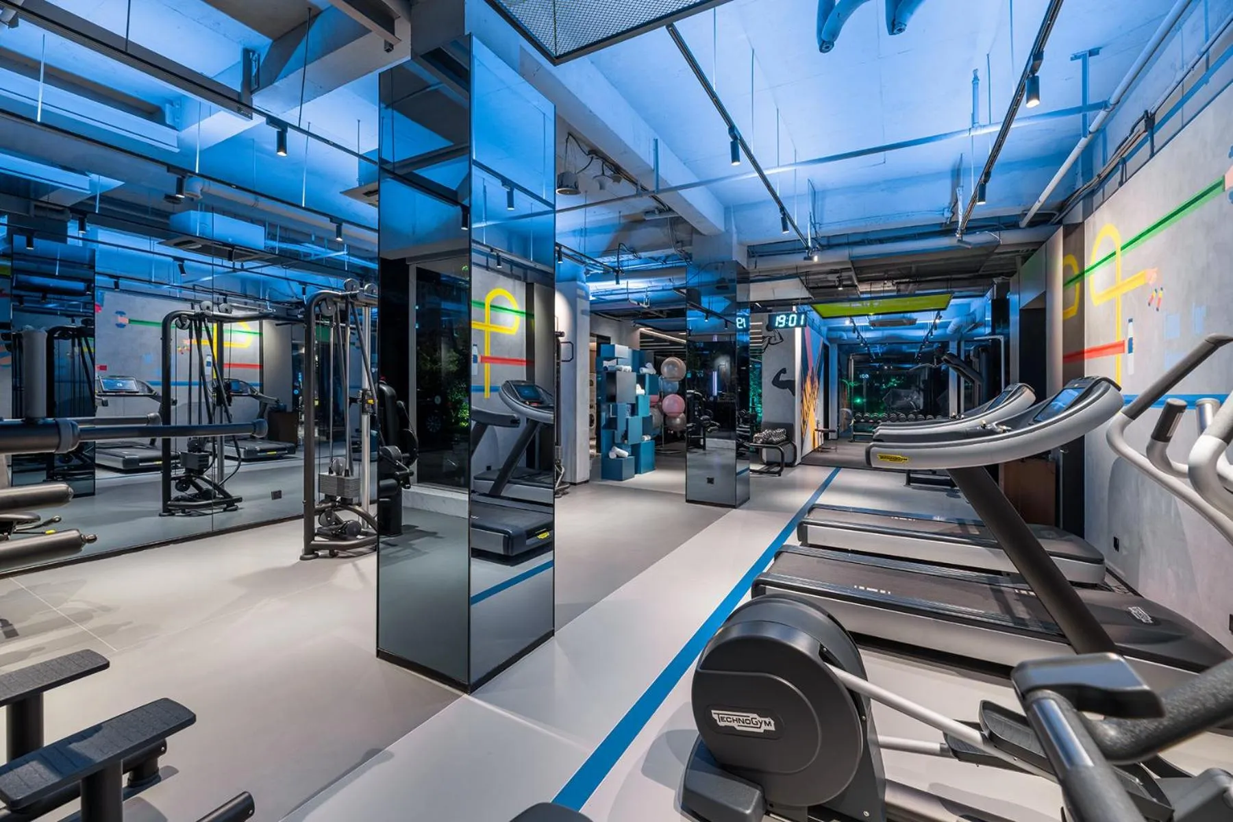Fitness centre/facilities in Novotel Yangzhou City Center