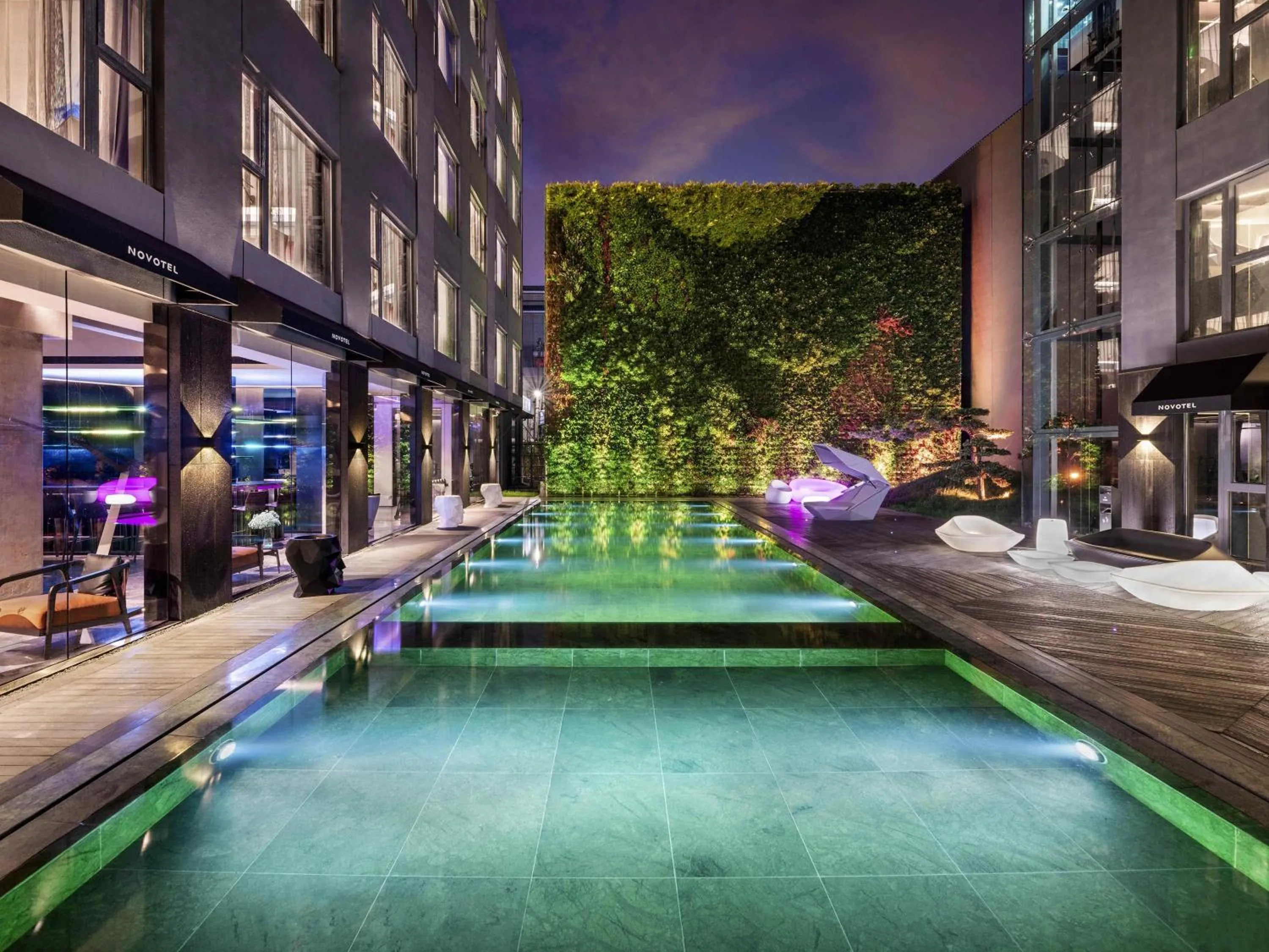 Property building in Novotel Yangzhou City Center