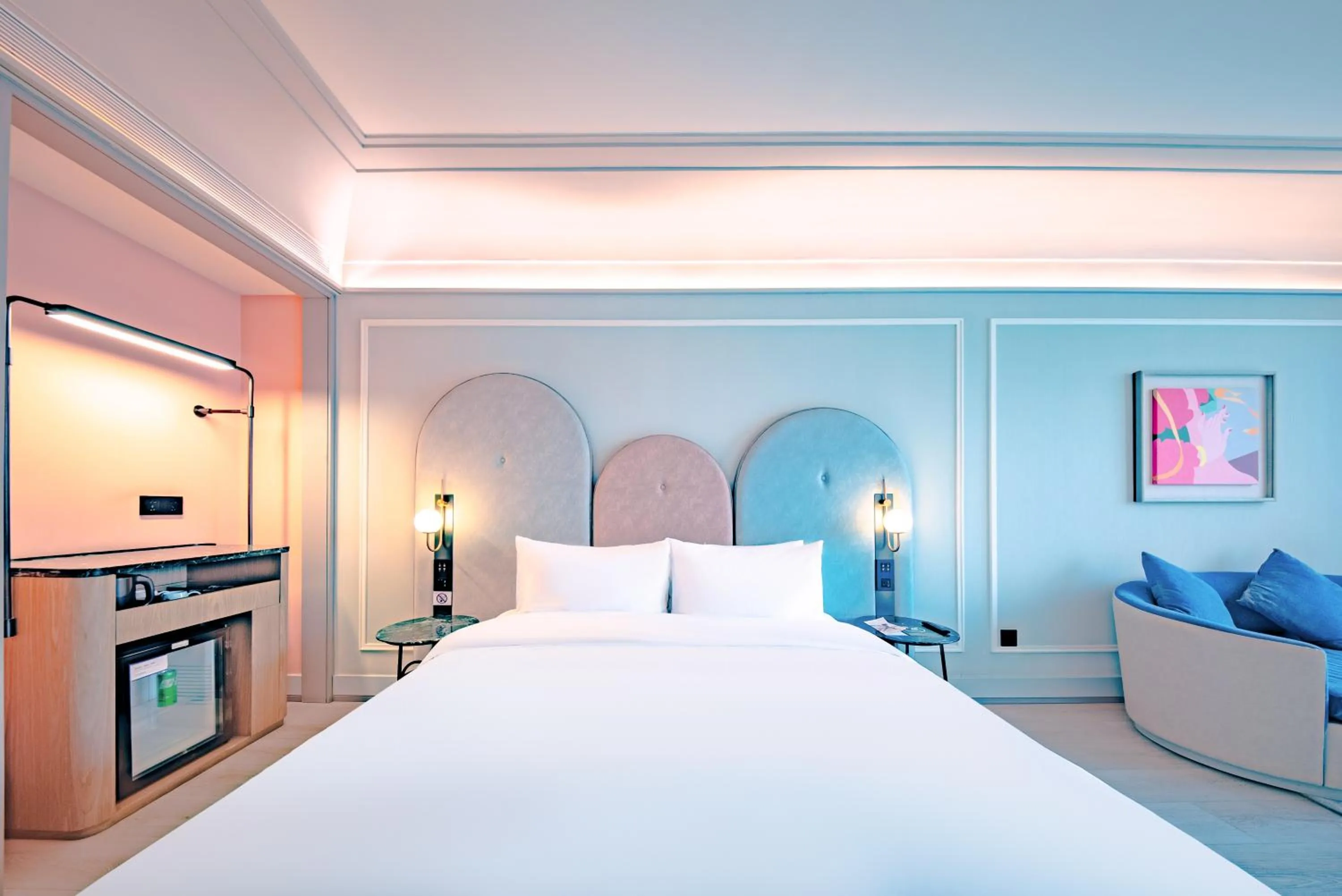 Bed in Mercure Lanzhou Downtown