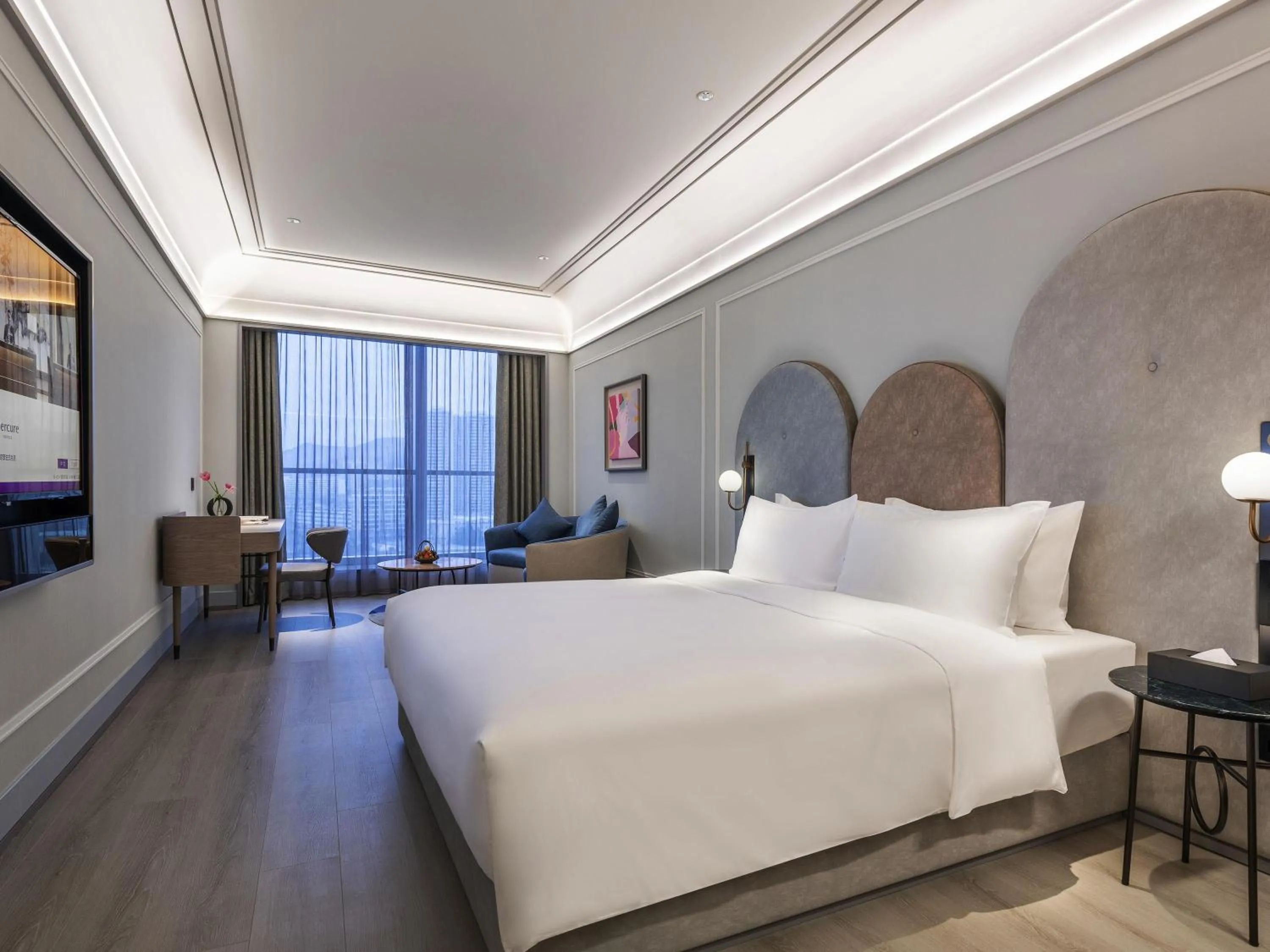 Bedroom, Bed in Mercure Lanzhou Downtown